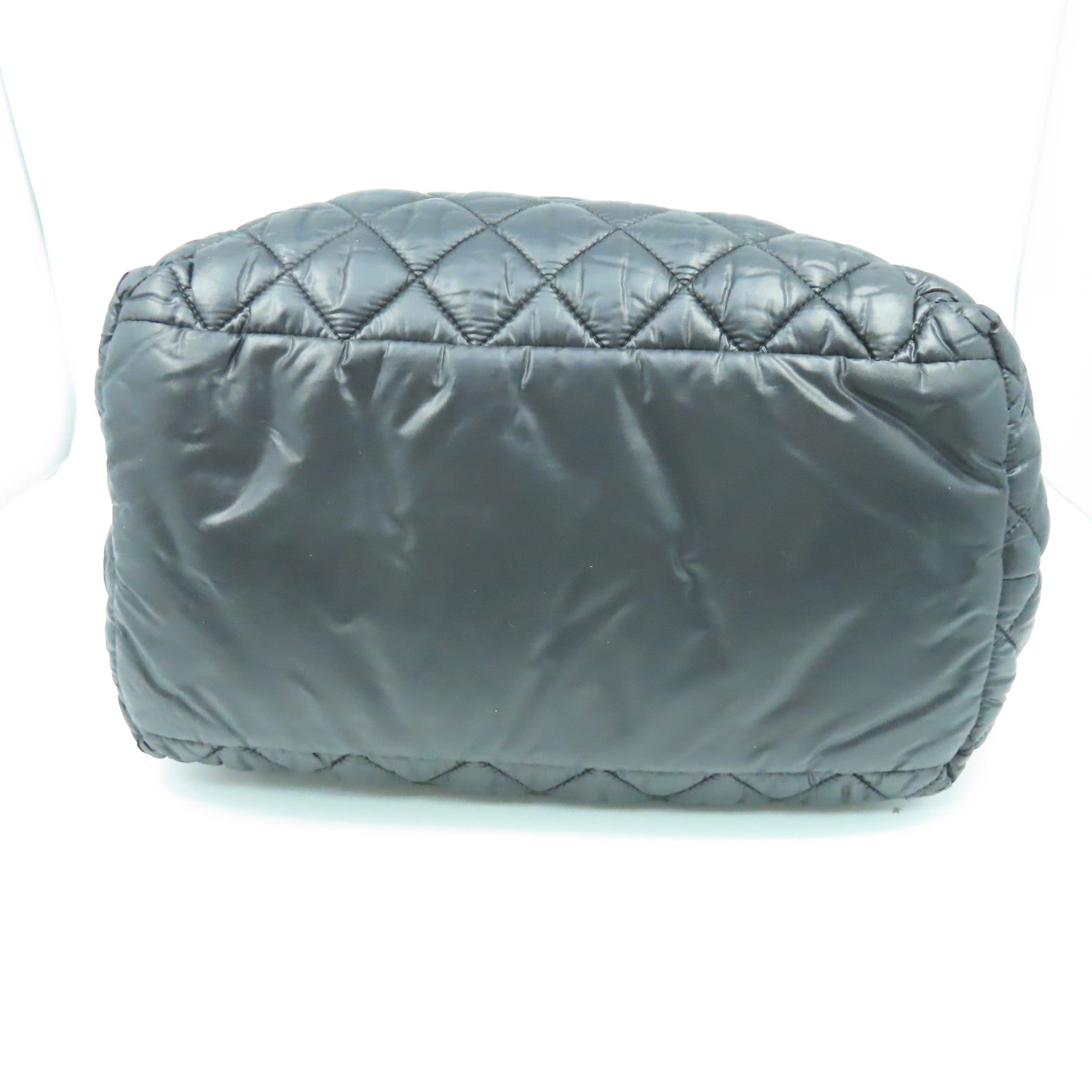 CHANEL 尼龍Coco Cocoon手挽袋/肩背袋黑色