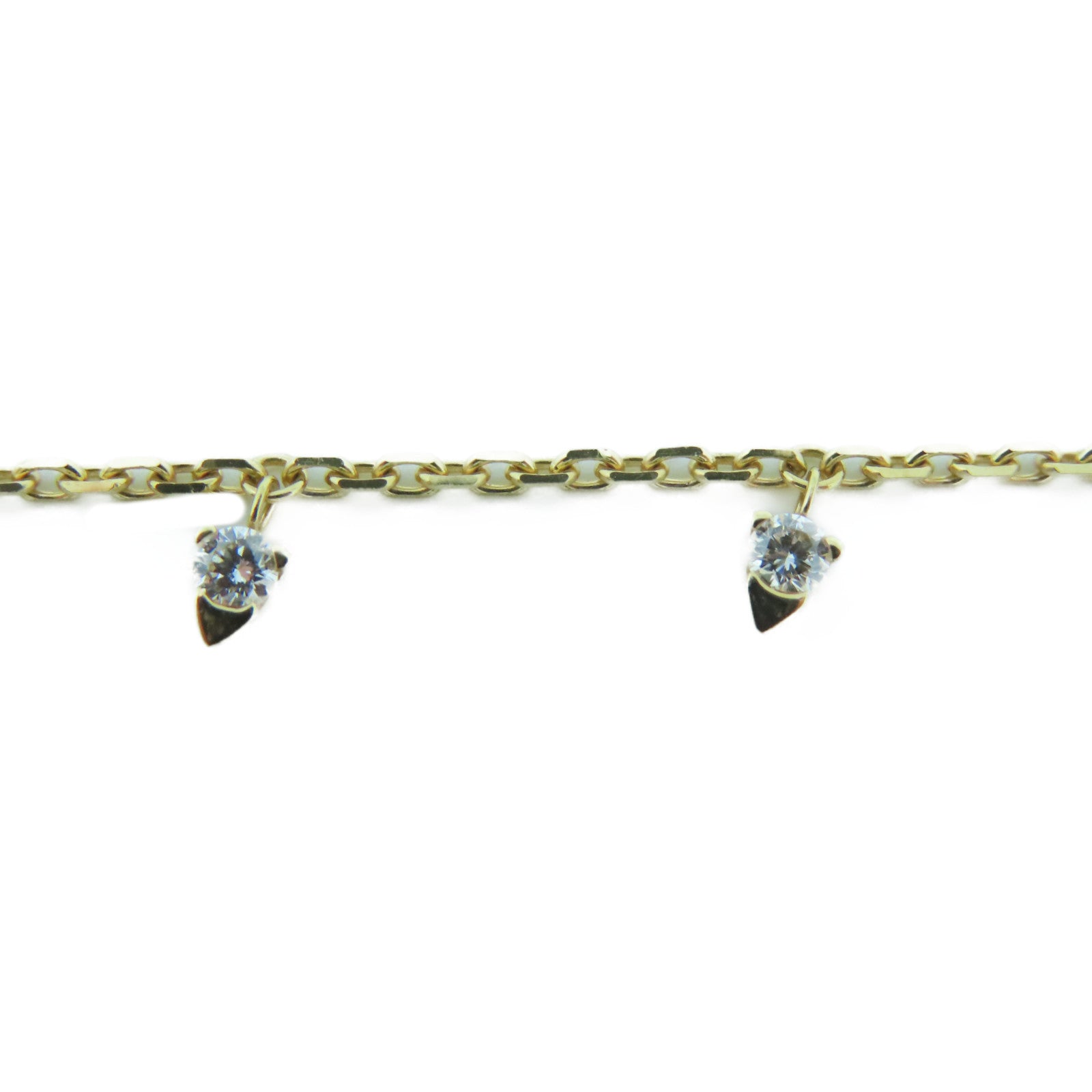 PIAGET 18K玫瑰金/水晶Piaget Sunlight手鏈#15.5cm