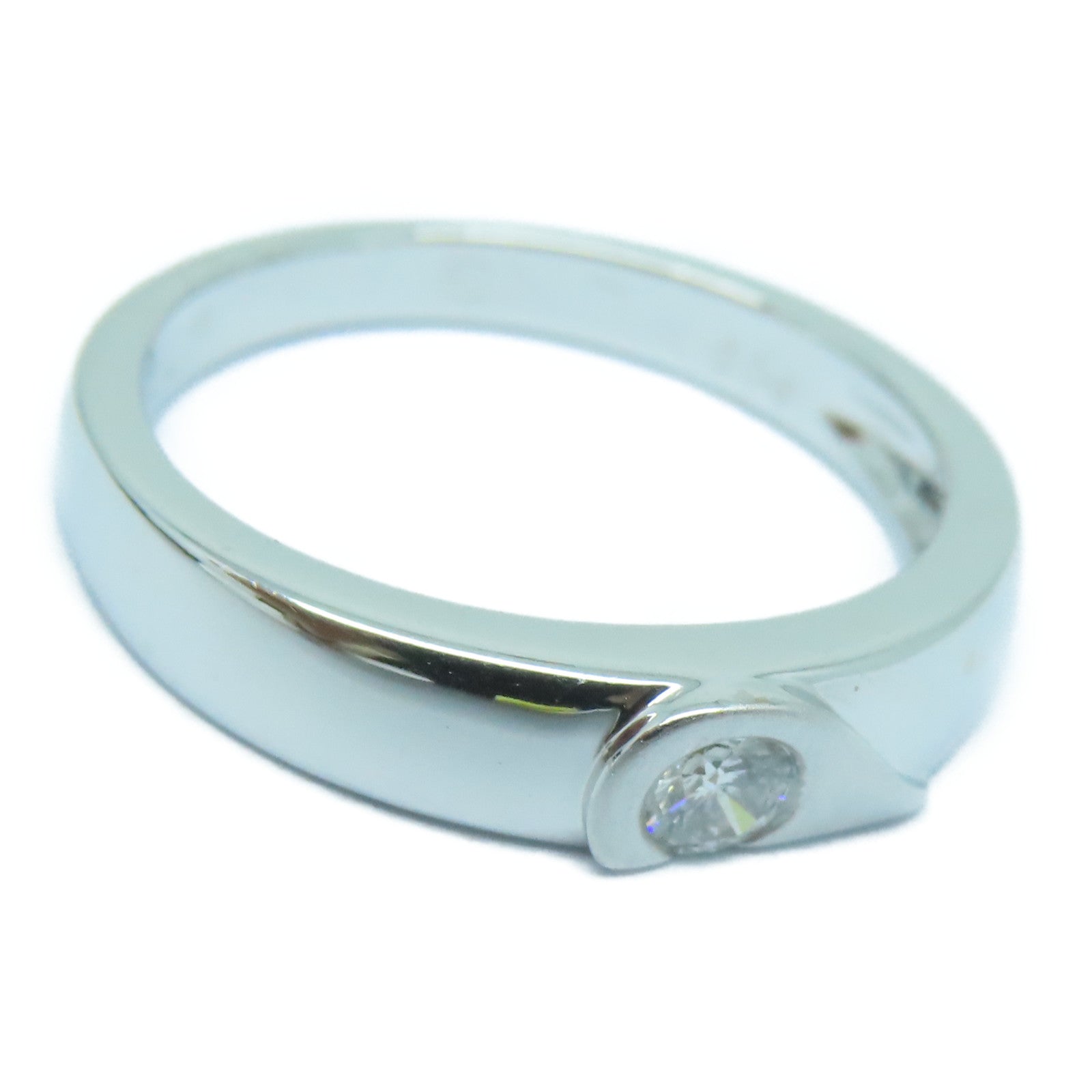 JEWELRY 18K白金Diamond Ring钻石戒指US#4.5