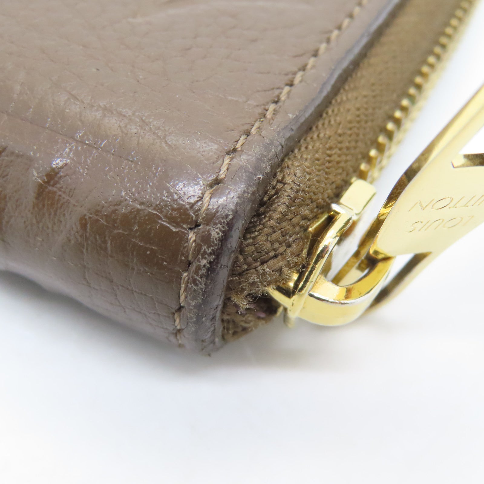 LOUIS VUITTON Monogram Empreinte Wallet Long Wallet Brown