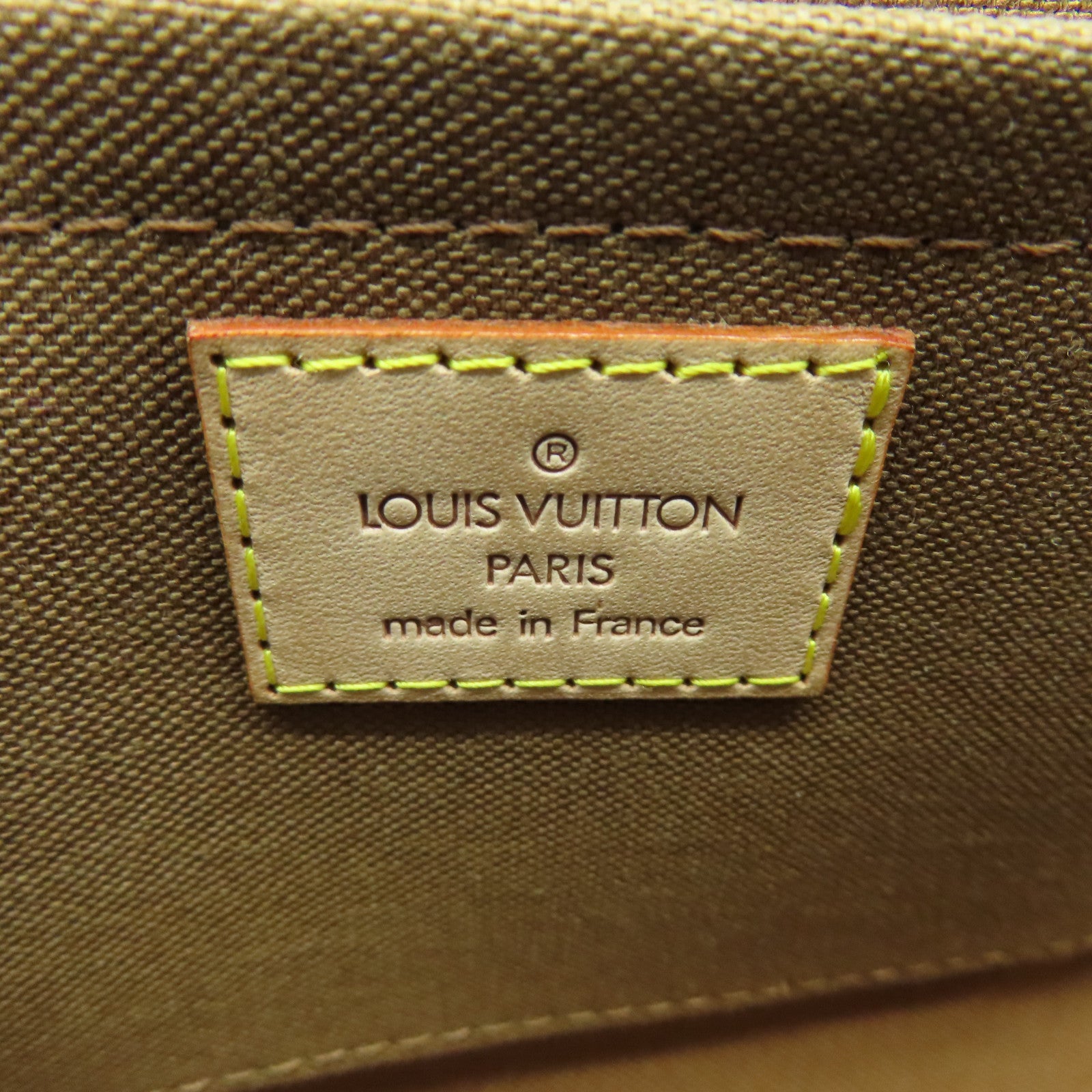 LOUIS VUITTON Monogram Tikal PM Gold Buckle Shoulder Bag Brown