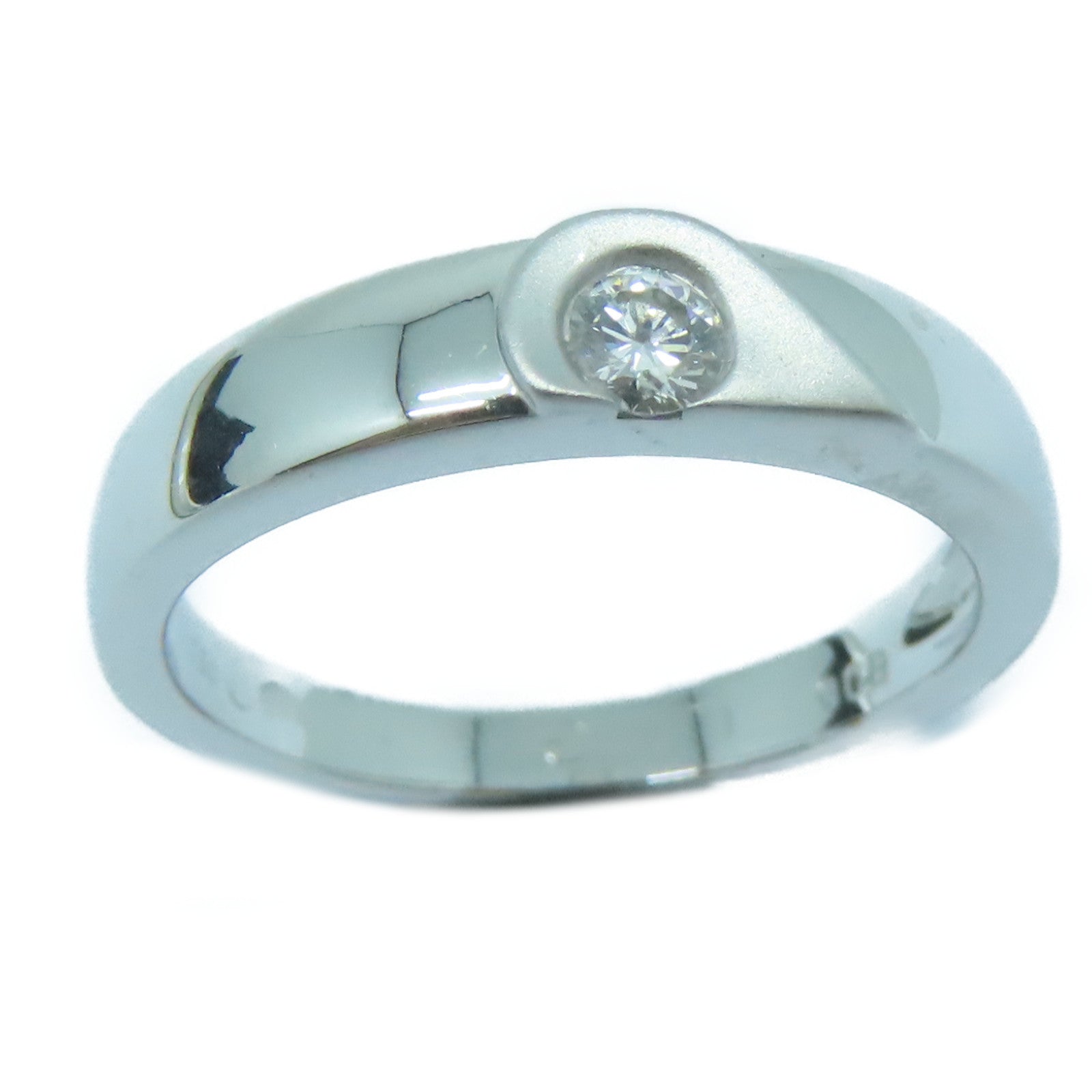 JEWELRY 18K白金Diamond Ring钻石戒指US#4.5