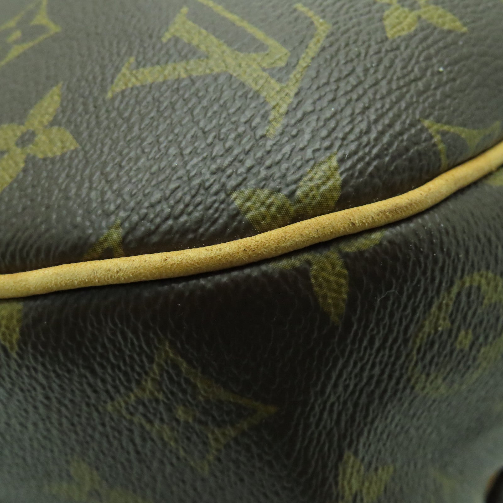 LOUIS VUITTON 【激減優惠】Monogram Galliera GM金扣肩背袋棕色
