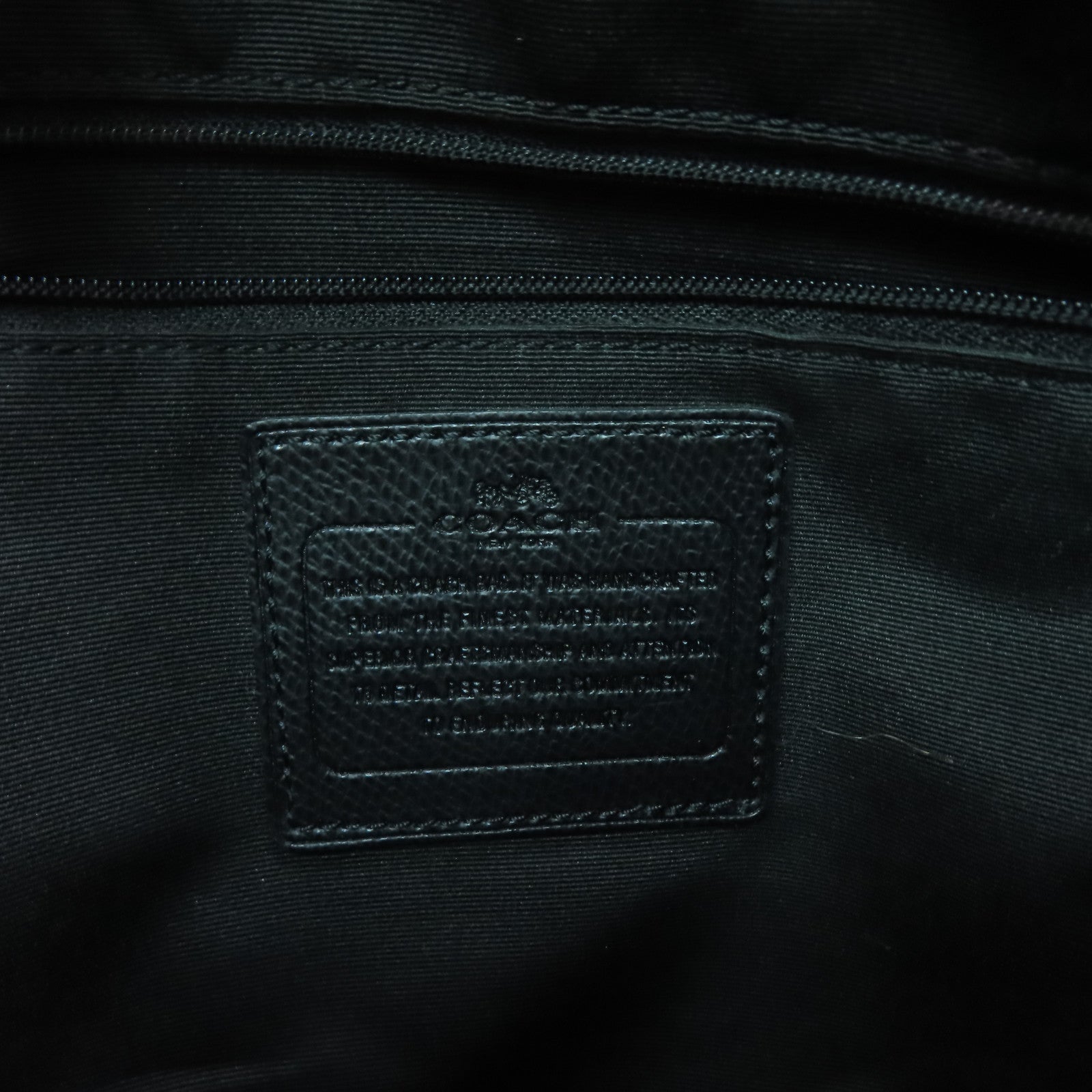 COACH 塗層帆布Signature File Shoulder Bag金扣肩背袋啡色