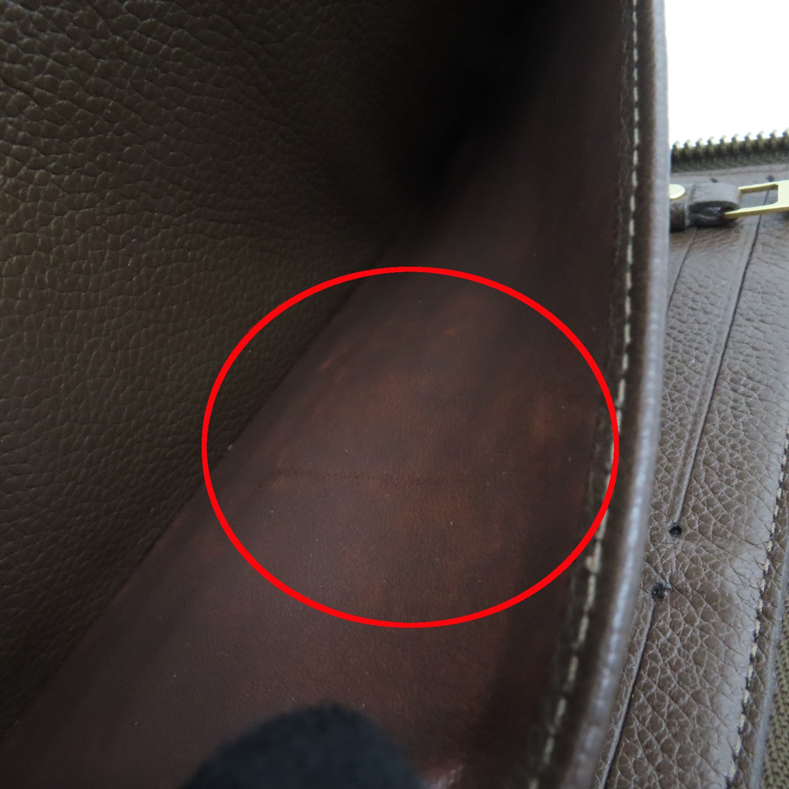 LOUIS VUITTON Monogram Empreinte Wallet Long Wallet Brown