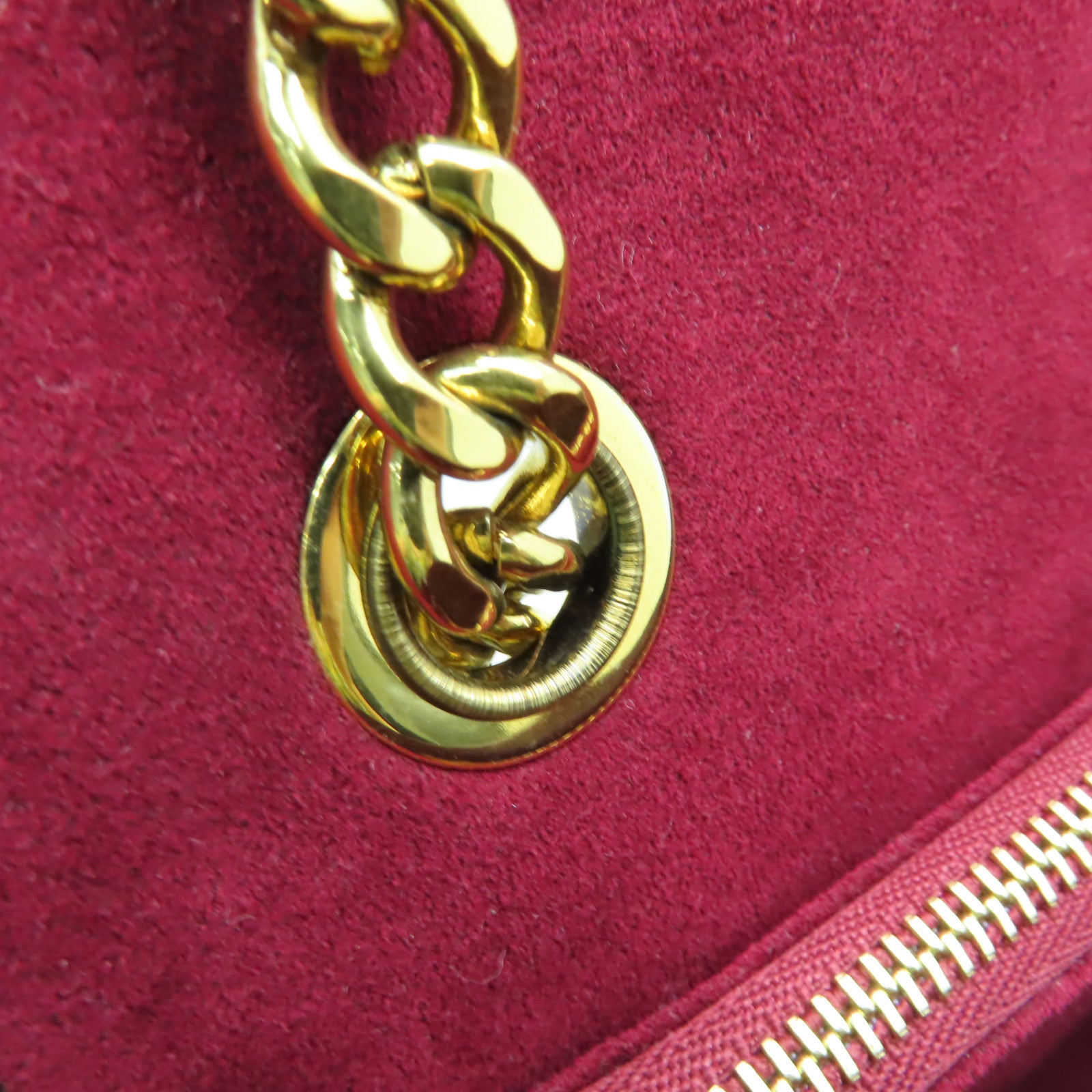 LOUIS VUITTON Monogram Passy金扣鏈帶肩背袋啡色