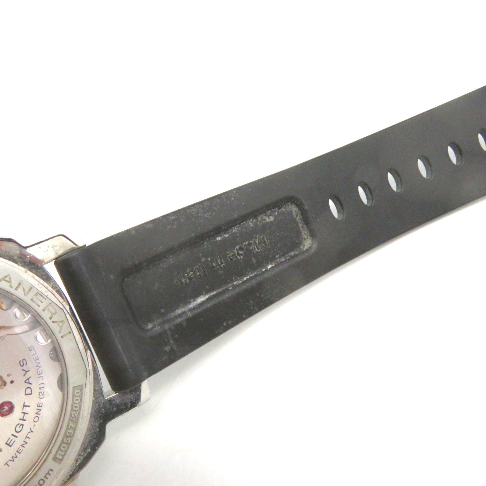 PANERAI Luminor Stainless Steel/Rubber Band Hand Volume Watch Watch Automatic Movement Black