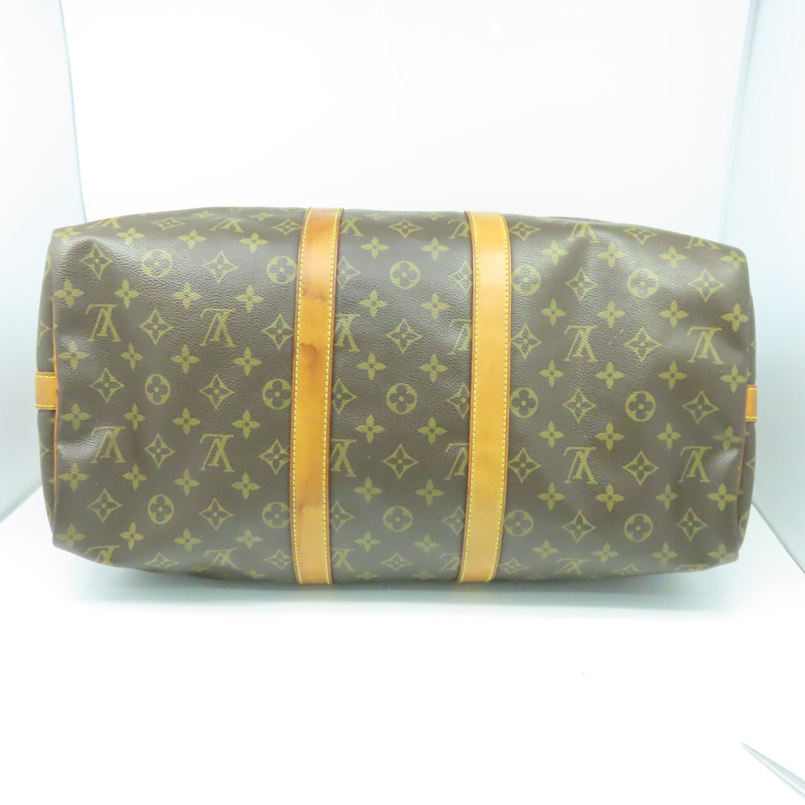 LOUIS VUITTON Monogram Keepall Bandouliere 45金扣手挽肩背兩用袋