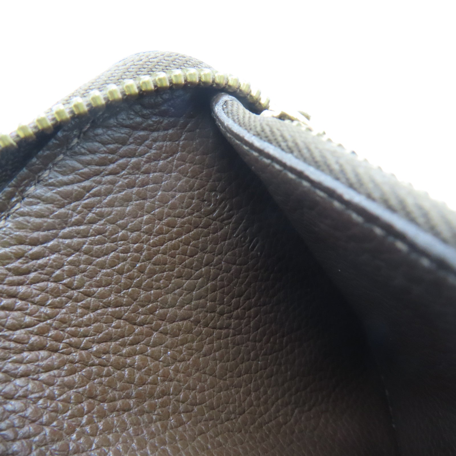 LOUIS VUITTON Monogram Empreinte Wallet Long Wallet Brown