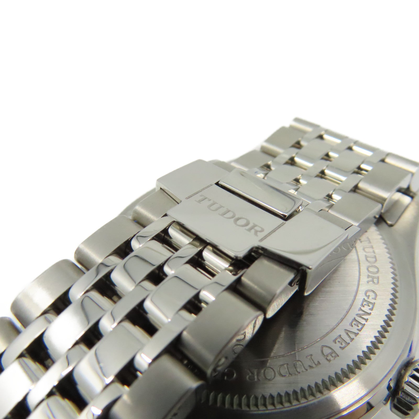 TUDOR Rotor Watch不鏽鋼自動機芯手錶黑色/銀色