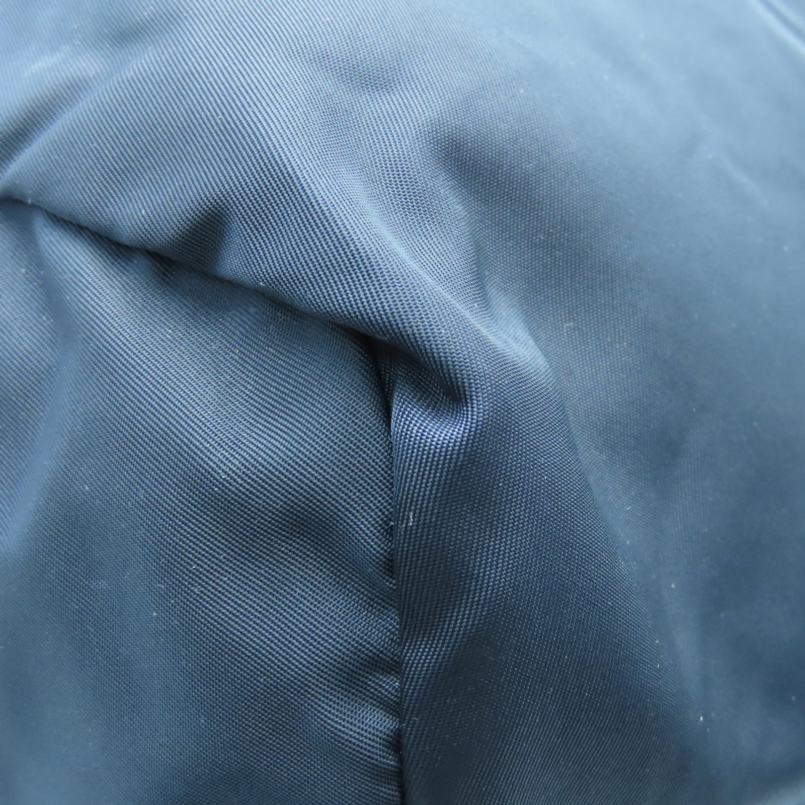 PRADA 尼龍2way Shoulder Bag銀扣手挽肩背兩用袋深藍色