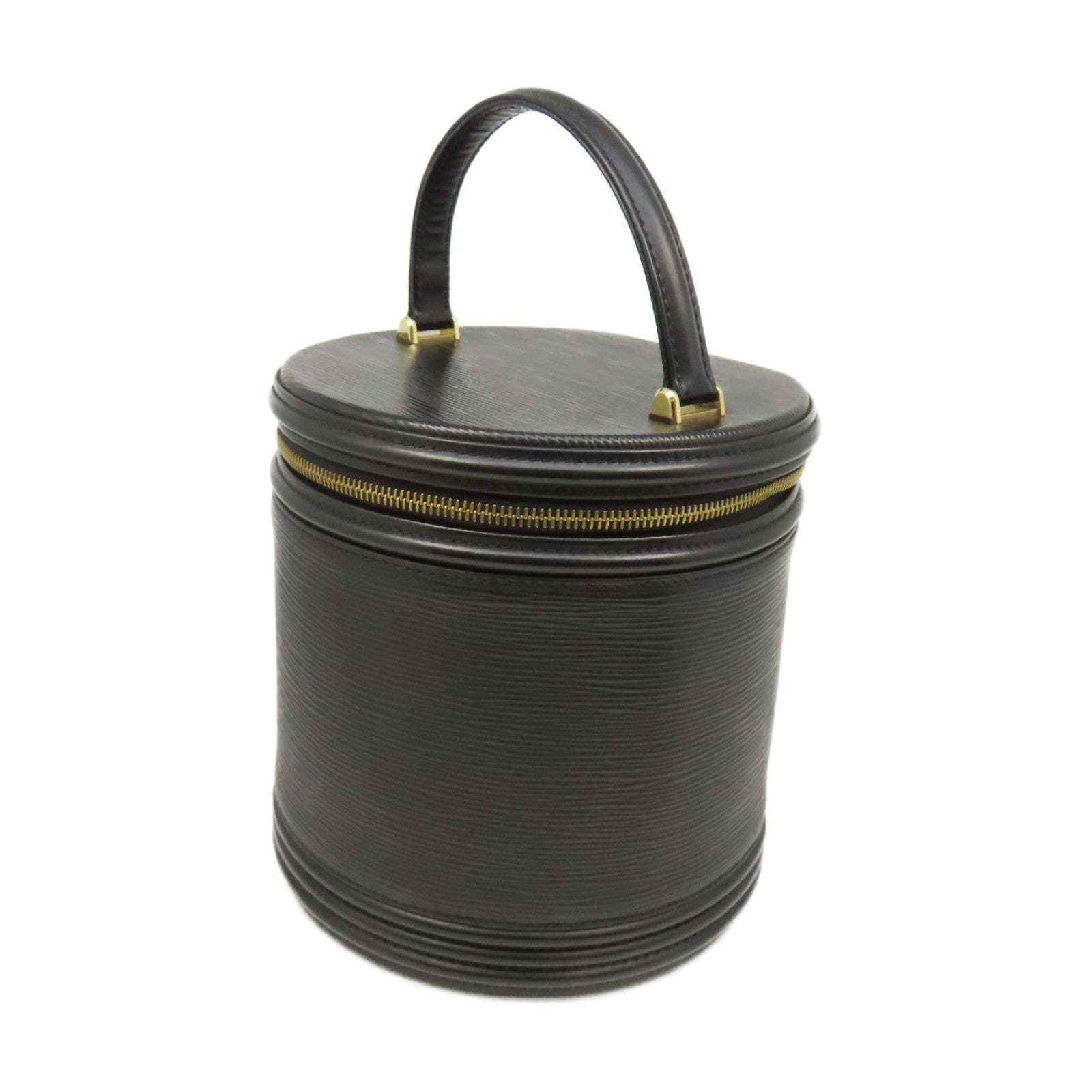 LOUIS VUITTON 【激減優惠】Epi Vintage Cannes Hand Bag金扣手挽袋黑色