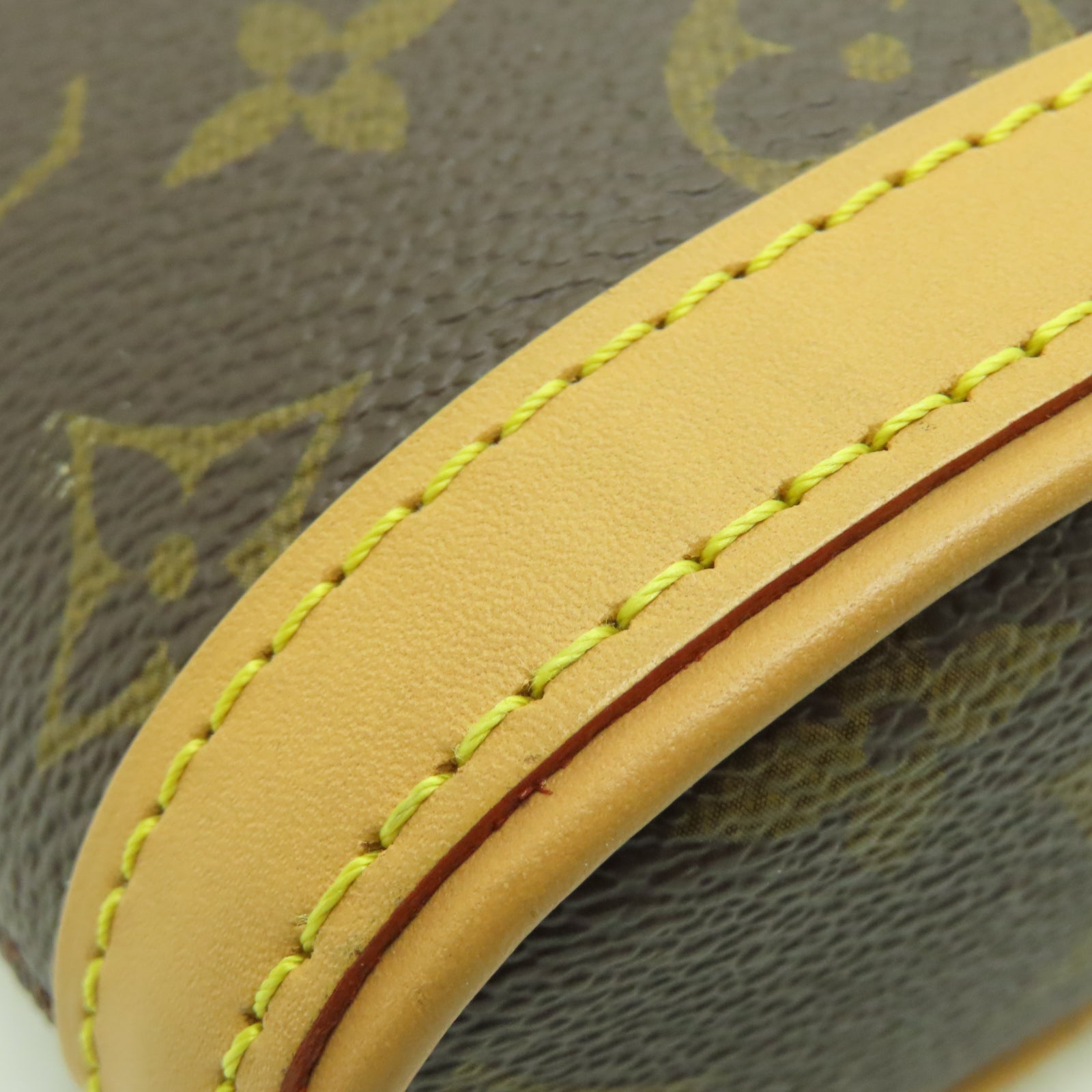 LOUIS VUITTON Monogram Fold Me Pouch Gold Buckle Shoulder Bag Brown