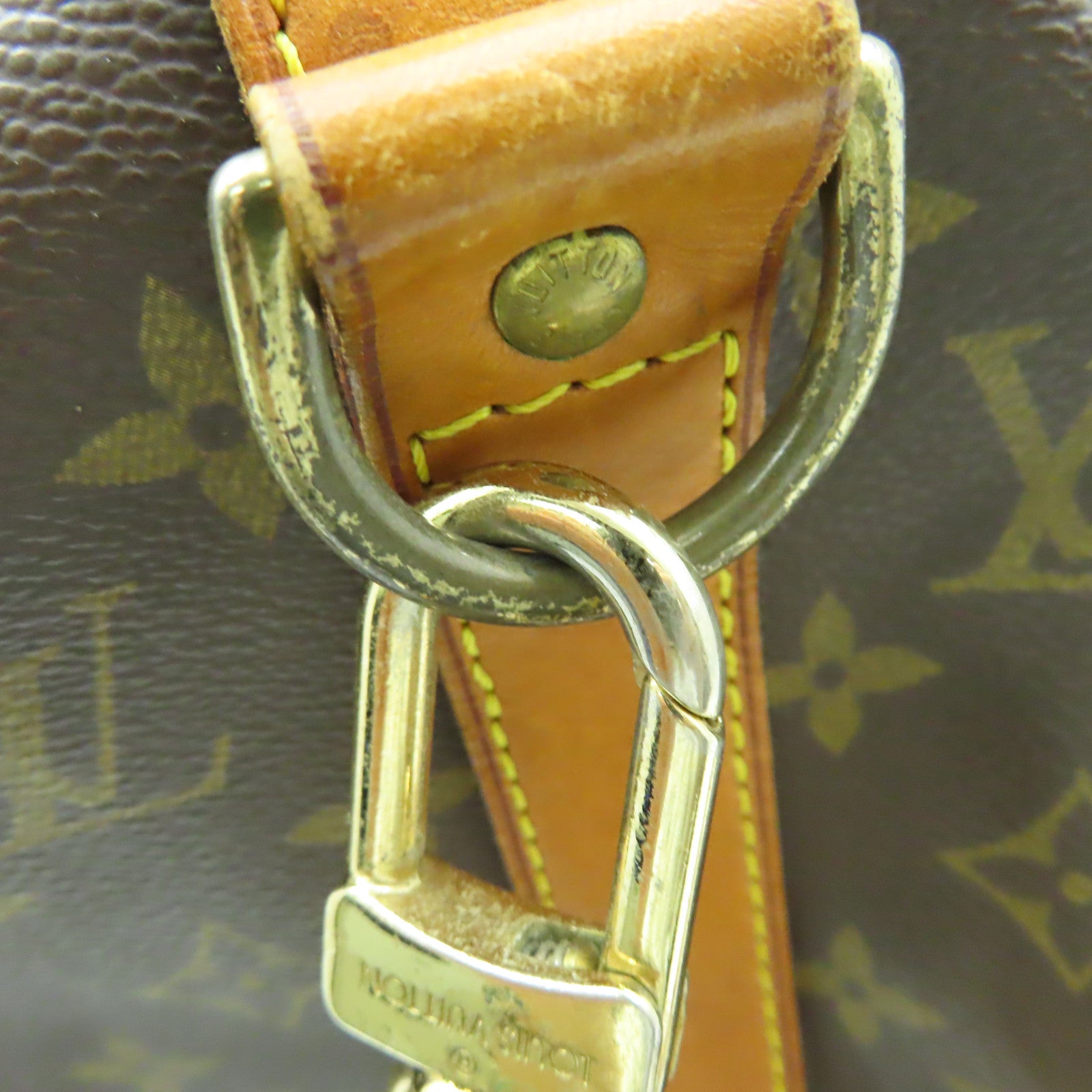 LOUIS VUITTON Monogram Keepall Bandouliere 45金扣手挽肩背兩用袋