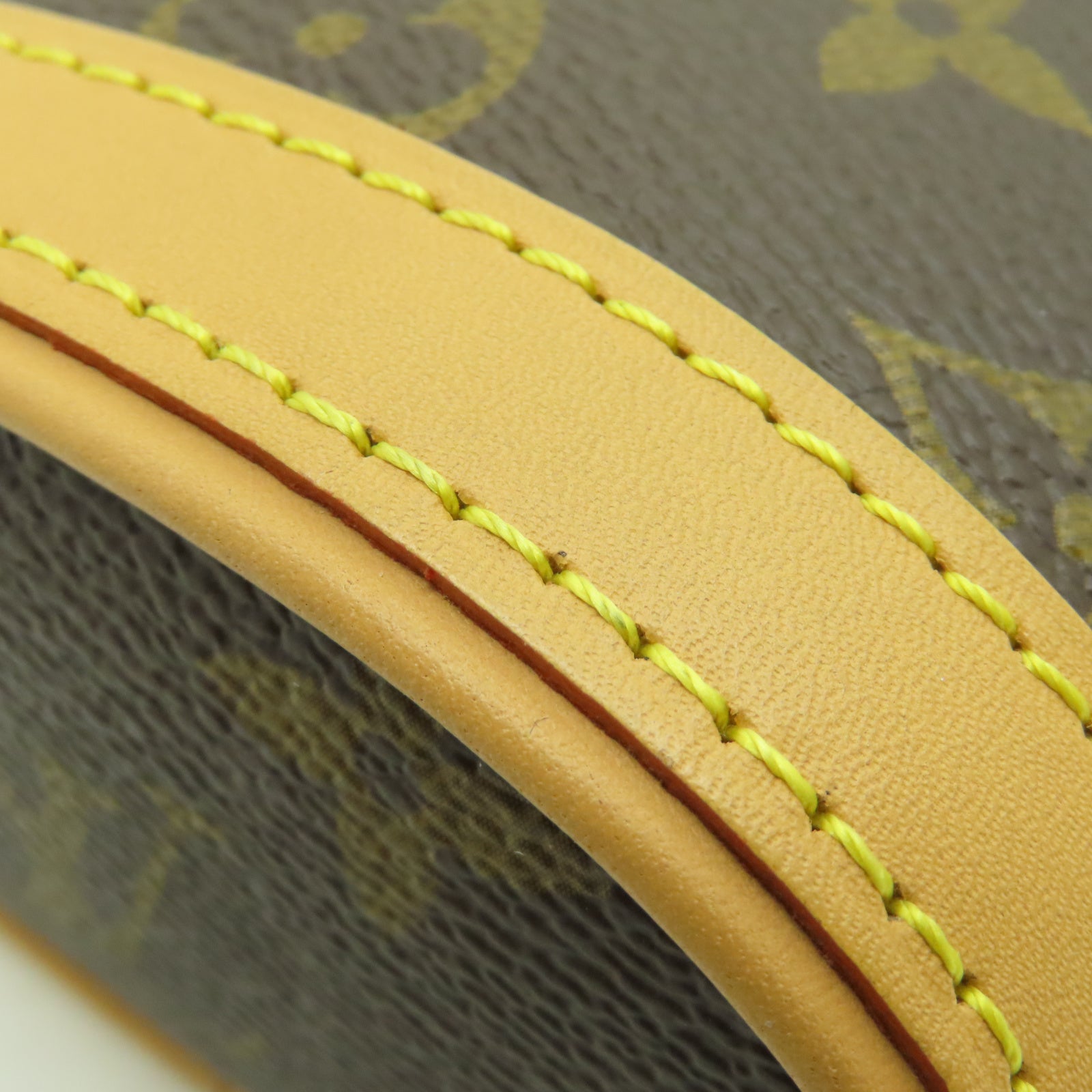 LOUIS VUITTON Monogram Fold Me Pouch Gold Buckle Shoulder Bag Brown
