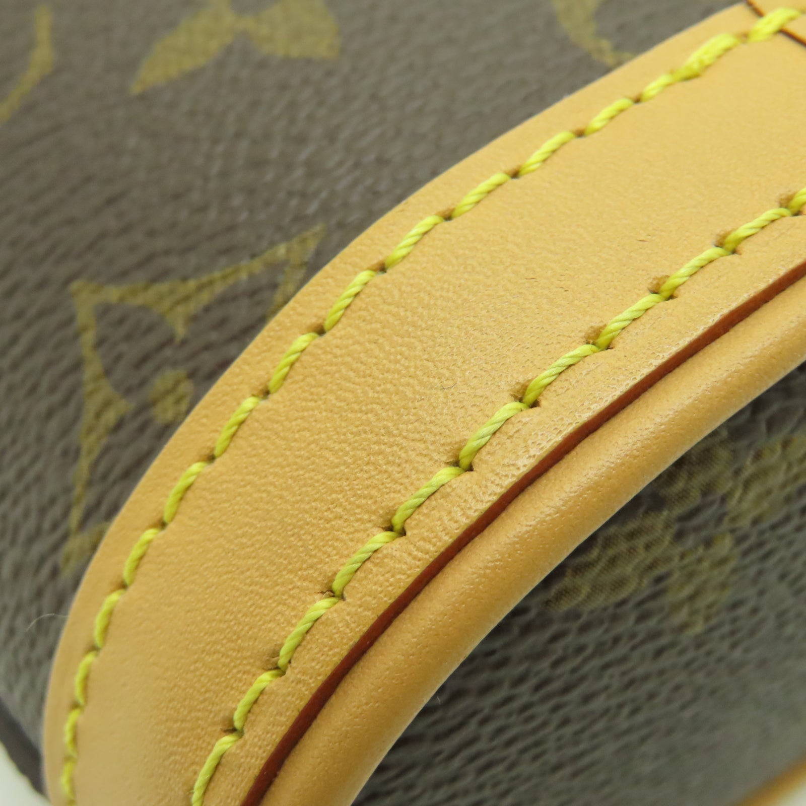 LOUIS VUITTON Monogram Fold Me Pouch Gold Buckle Shoulder Bag Brown