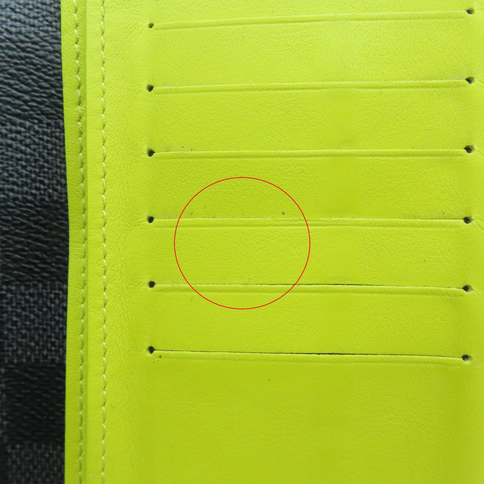 LOUIS VUITTON Damier Graphite Long Wallet长钱包黑色