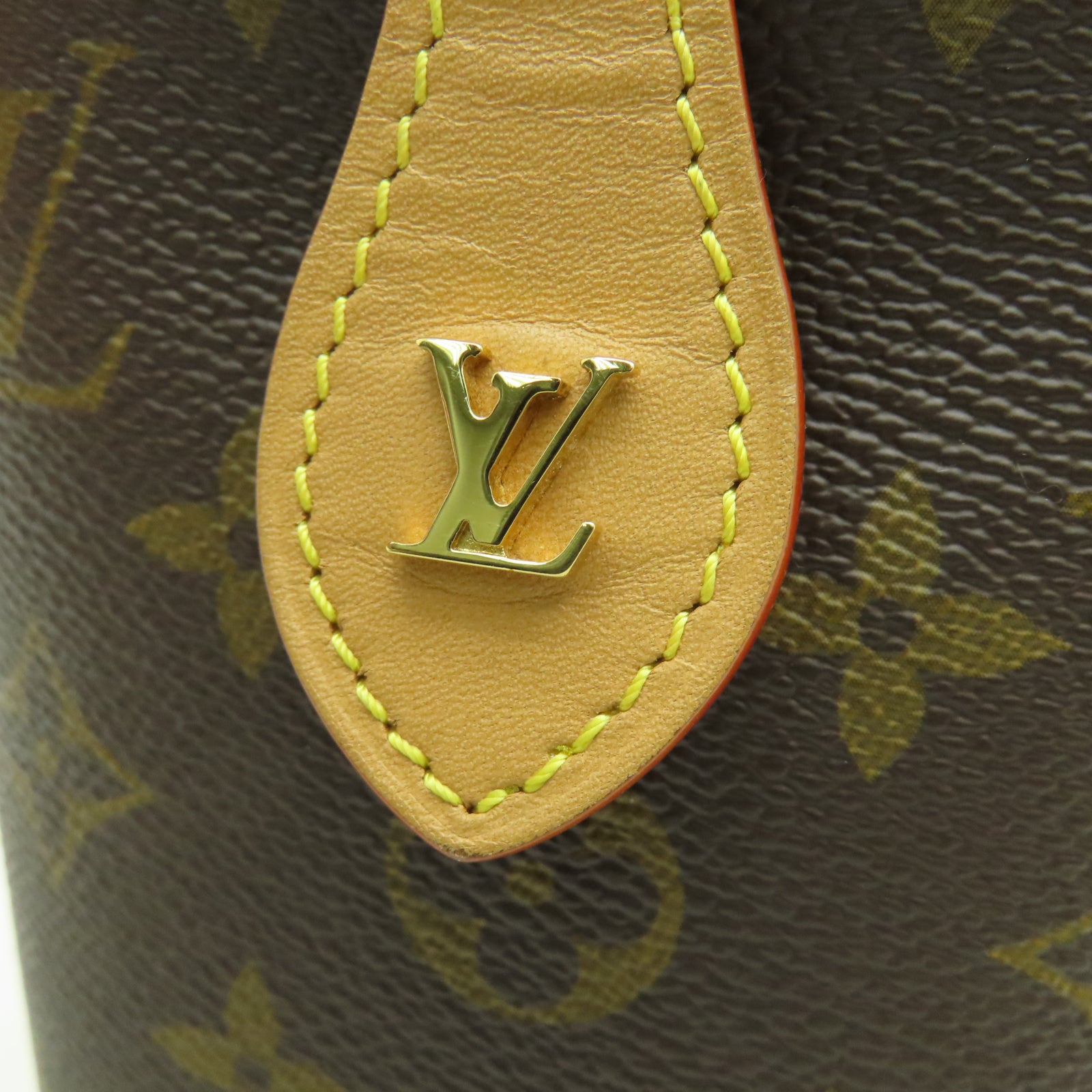 LOUIS VUITTON Monogram Fold Me Pouch Gold Buckle Shoulder Bag Brown