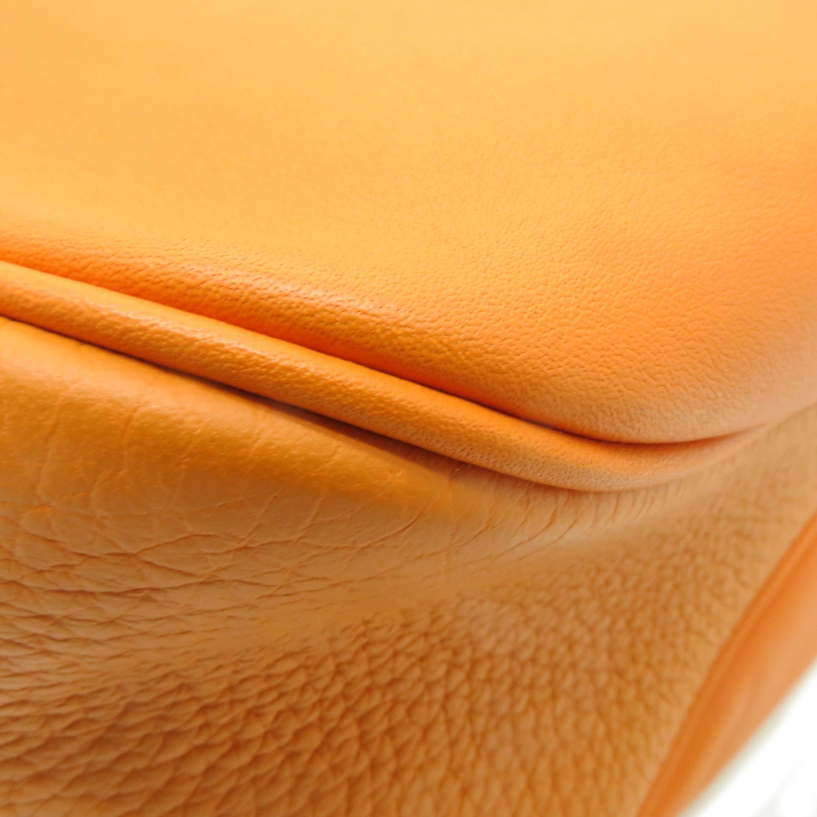 HERMES Swift皮革Virevolte 24 Shoulder Bag肩背袋Orange橙色