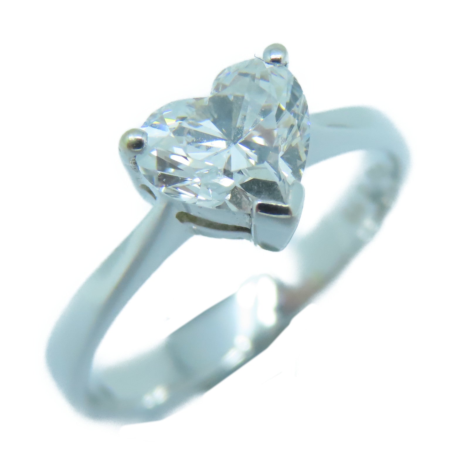 JEWELRY 18K白金Diamond Ring0.73ct鑽石戒指US#5