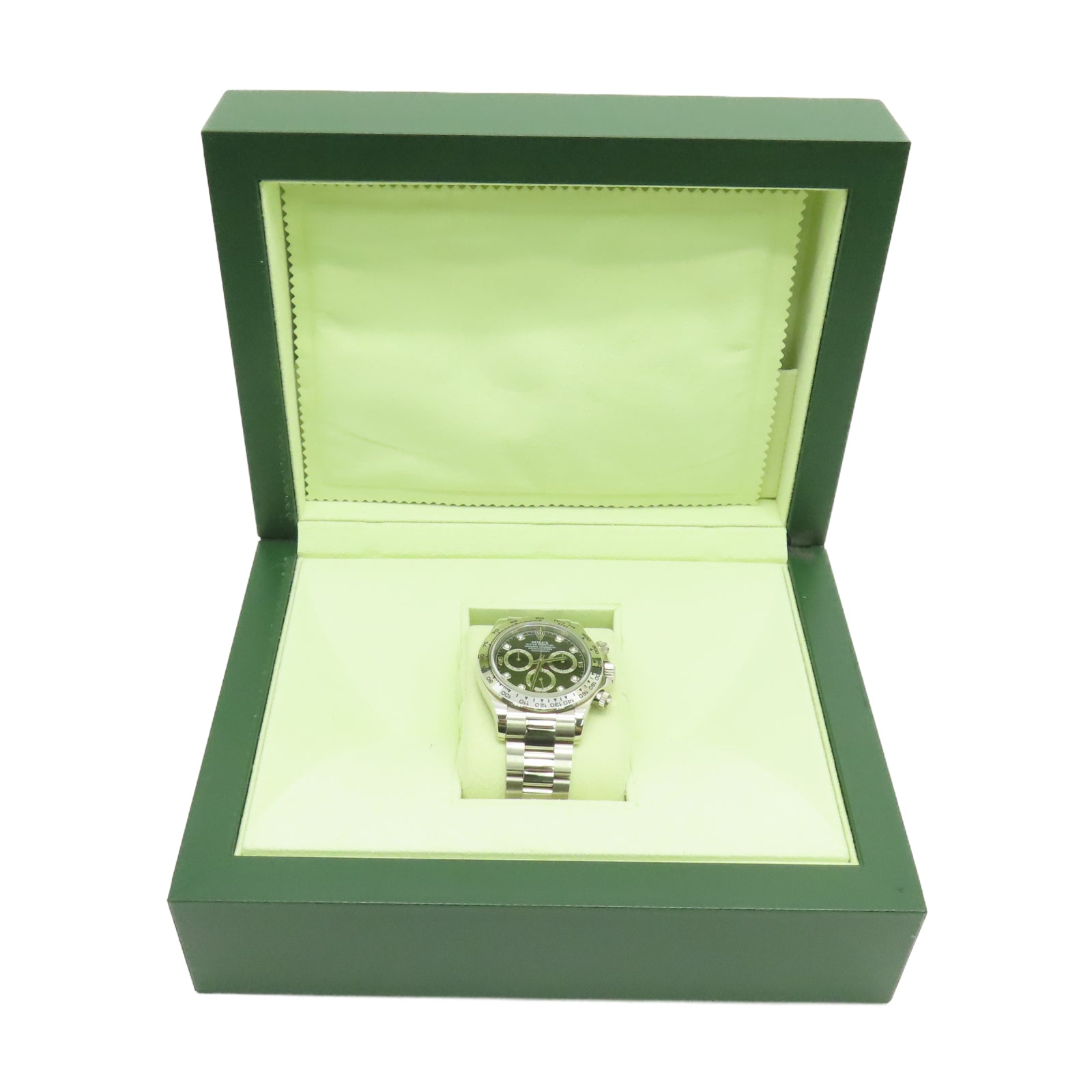 ROLEX 【激減優惠】Daytona 18K白金手錶自動機芯黑色
