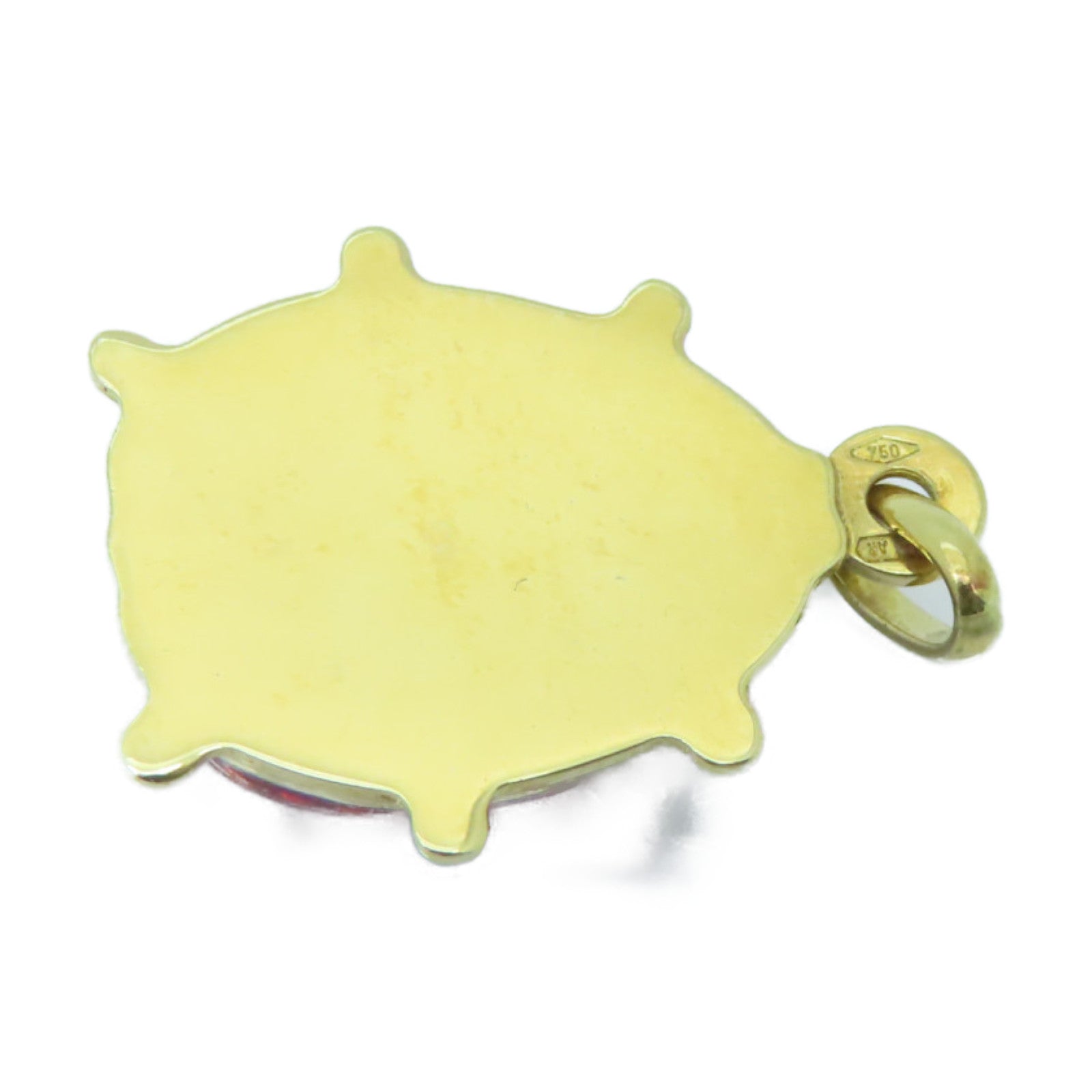 JEWELRY 18K黃金Ladybug Pendant吊墜紅色