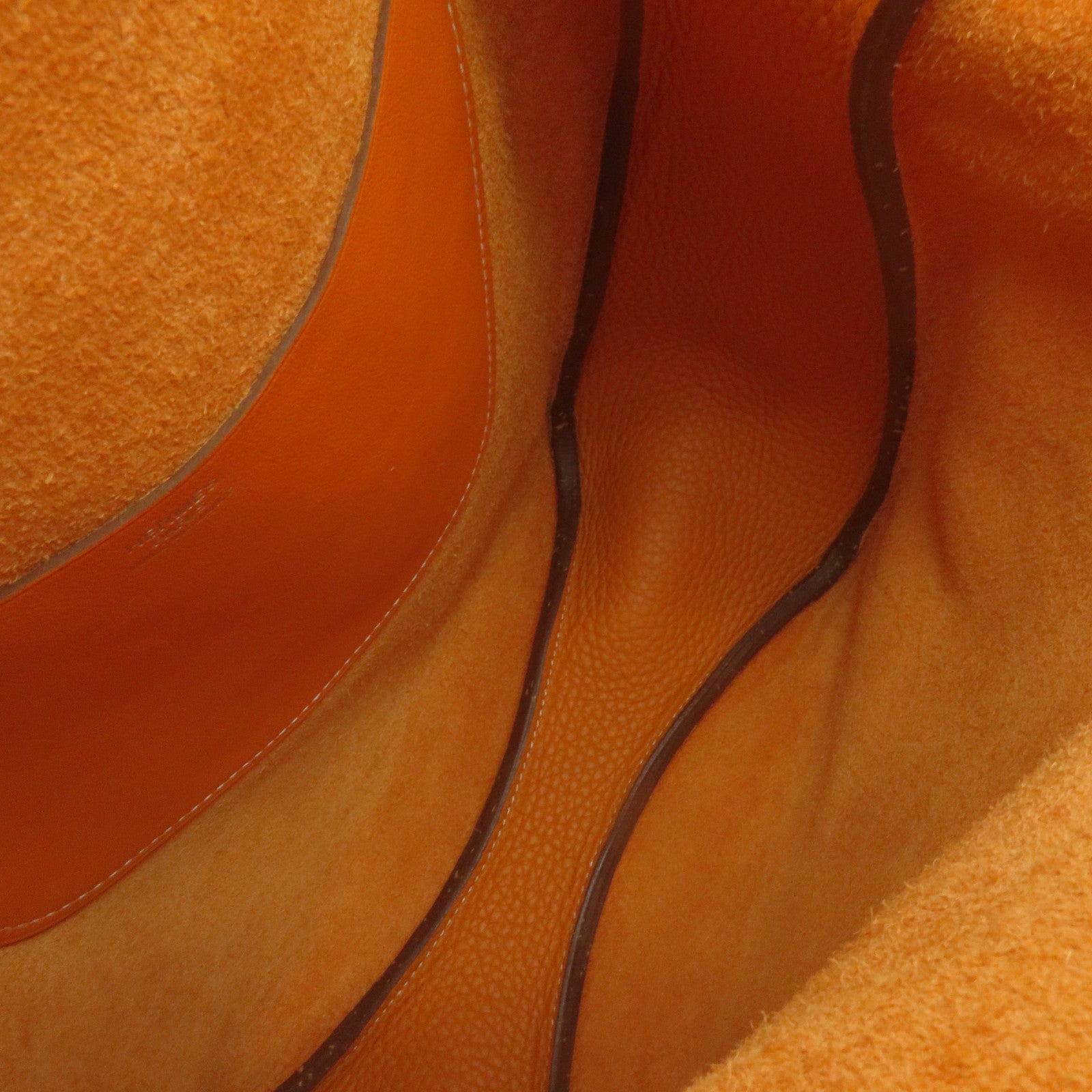 HERMES Swift皮革Virevolte 24 Shoulder Bag肩背袋Orange橙色