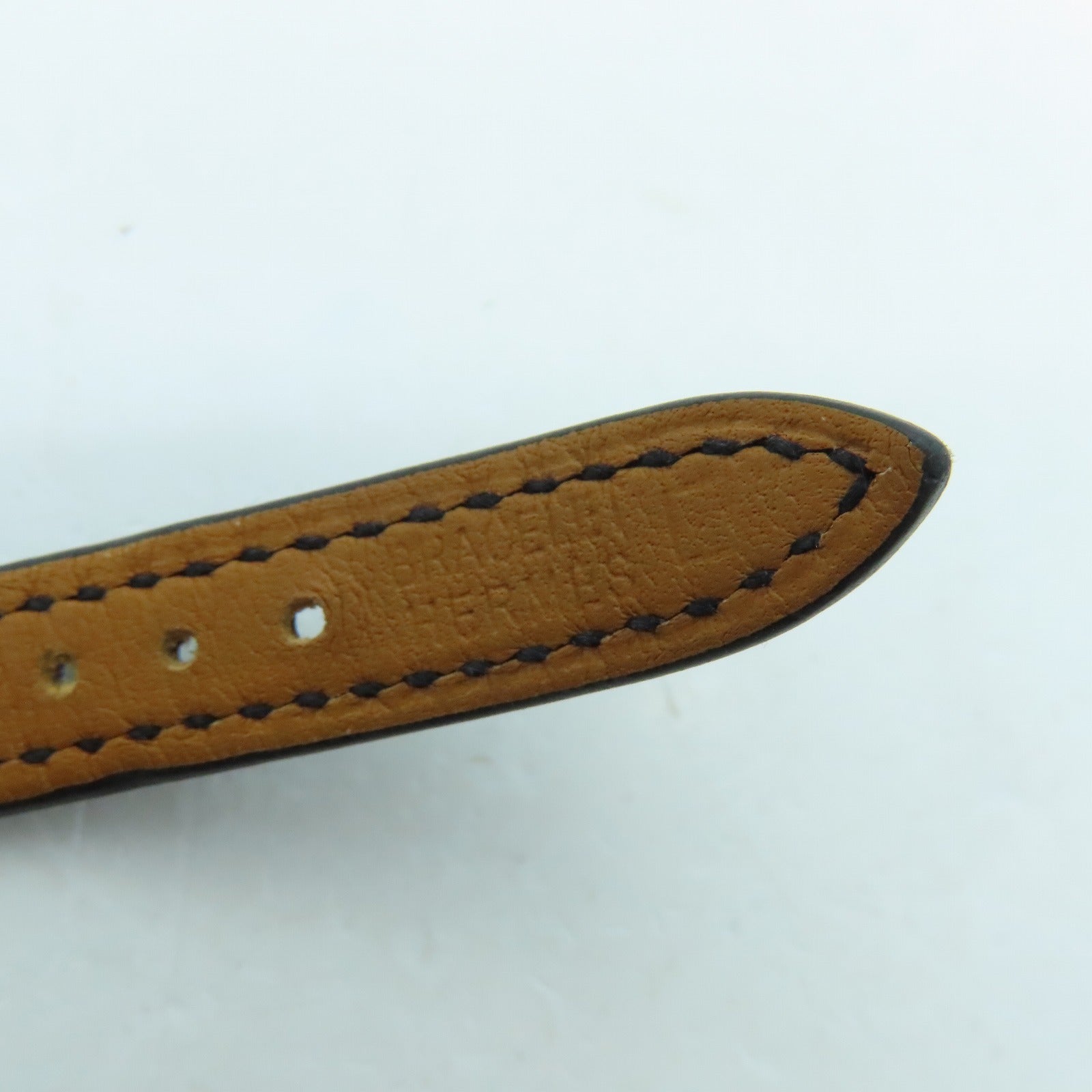 HERMES Quartz Watch不锈钢石英手表黑色