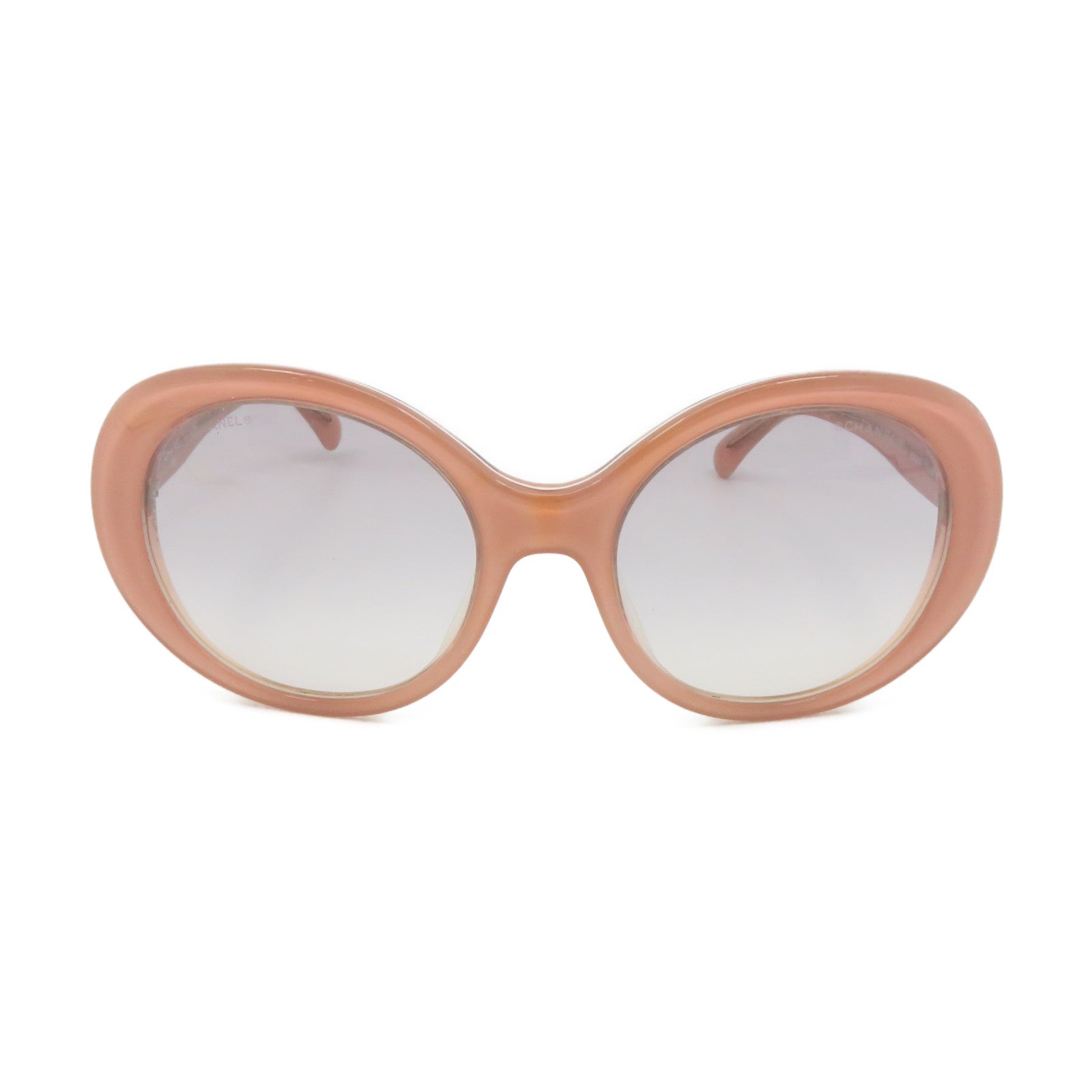 CHANEL PVCSunglasses sun eye nude color