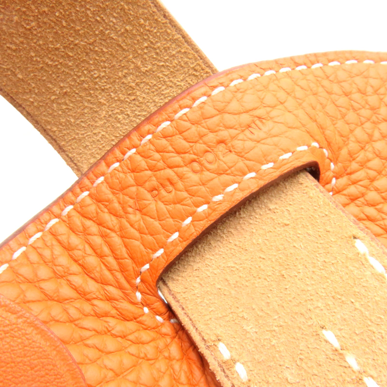 HERMES Swift皮革Virevolte 24 Shoulder Bag肩背袋Orange橙色