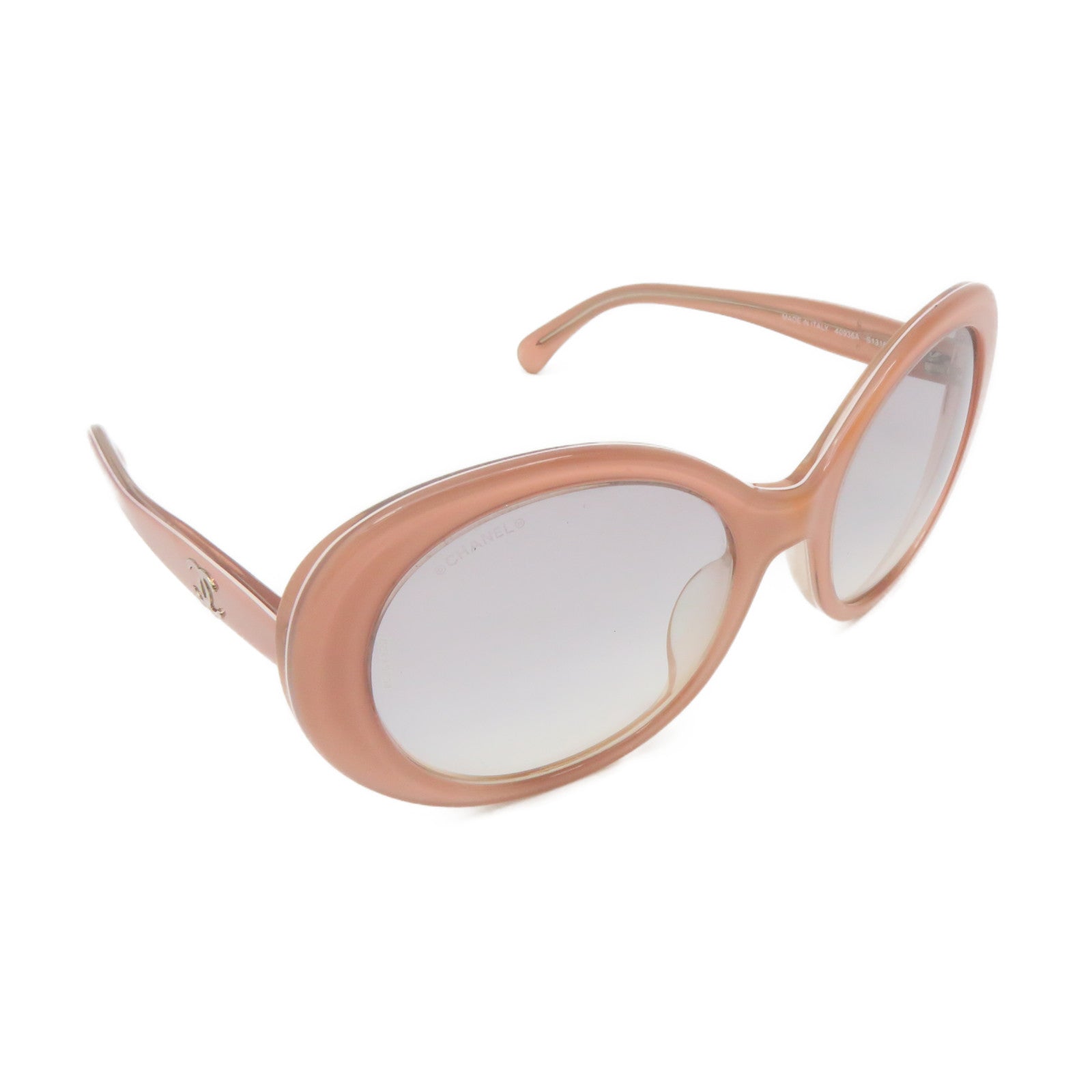CHANEL PVCSunglasses sun eye nude color
