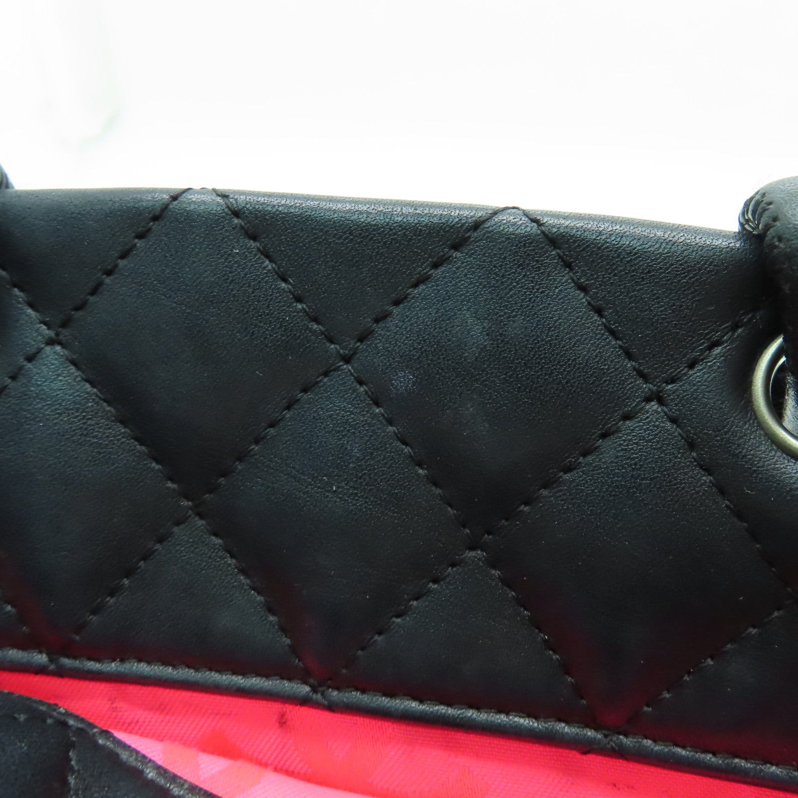 CHANEL Caviar皮革Cambon Totebag銀扣手挽袋黑色