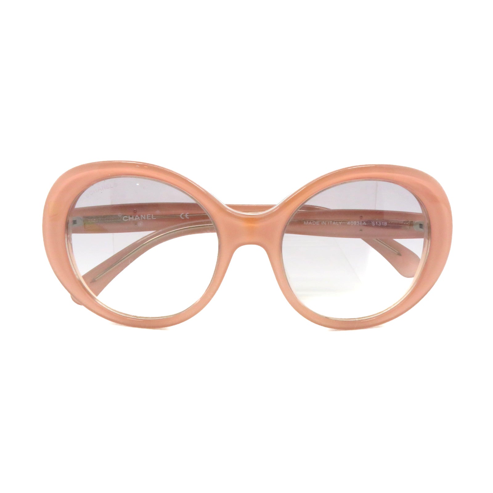CHANEL PVCSunglasses sun eye nude color