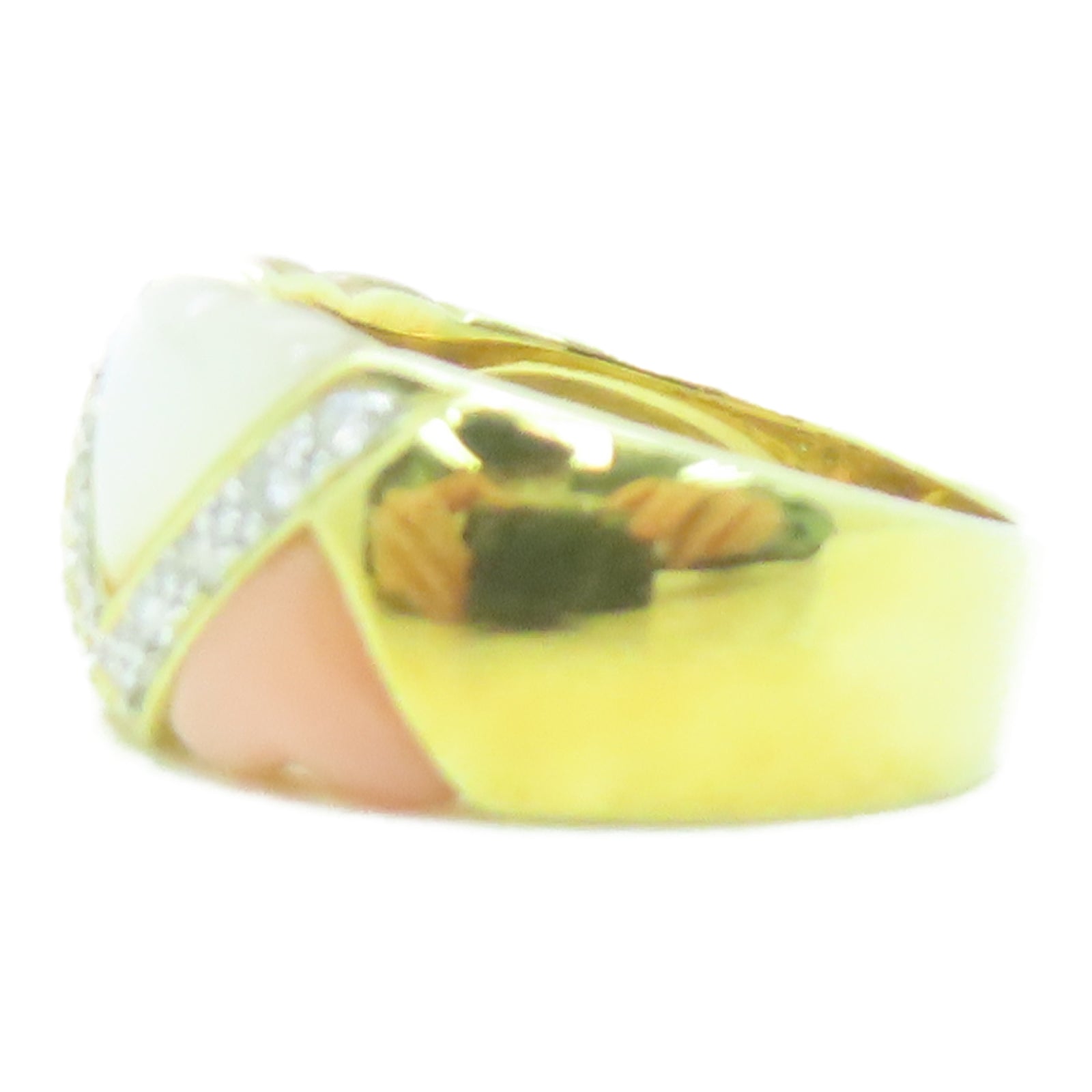 JEWELRY 【激减优惠】18K黄金Ring钻石戒指US#6