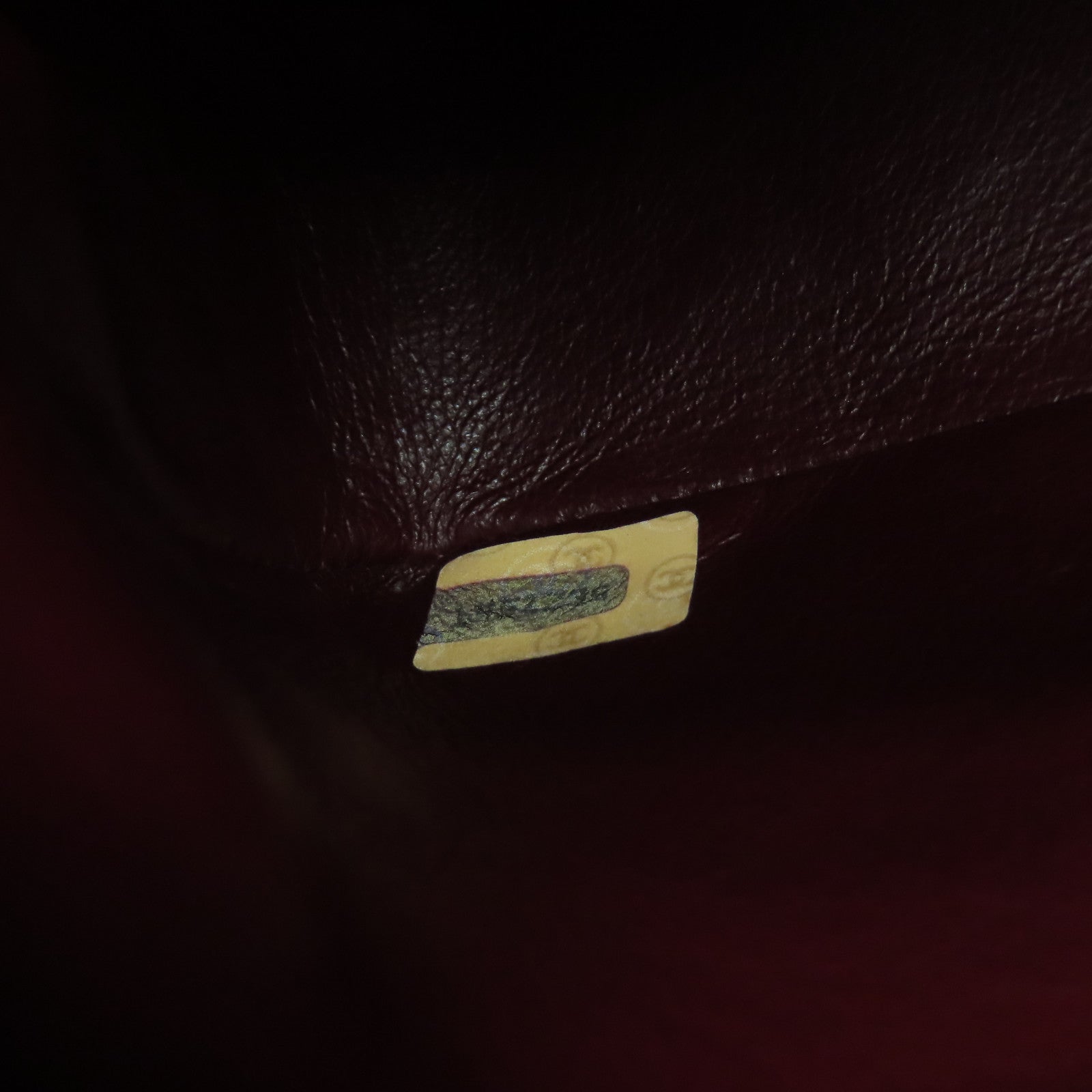 CHANEL 【激減優惠】菱格羊皮皮革Chain Shoulder Bag金扣黑色