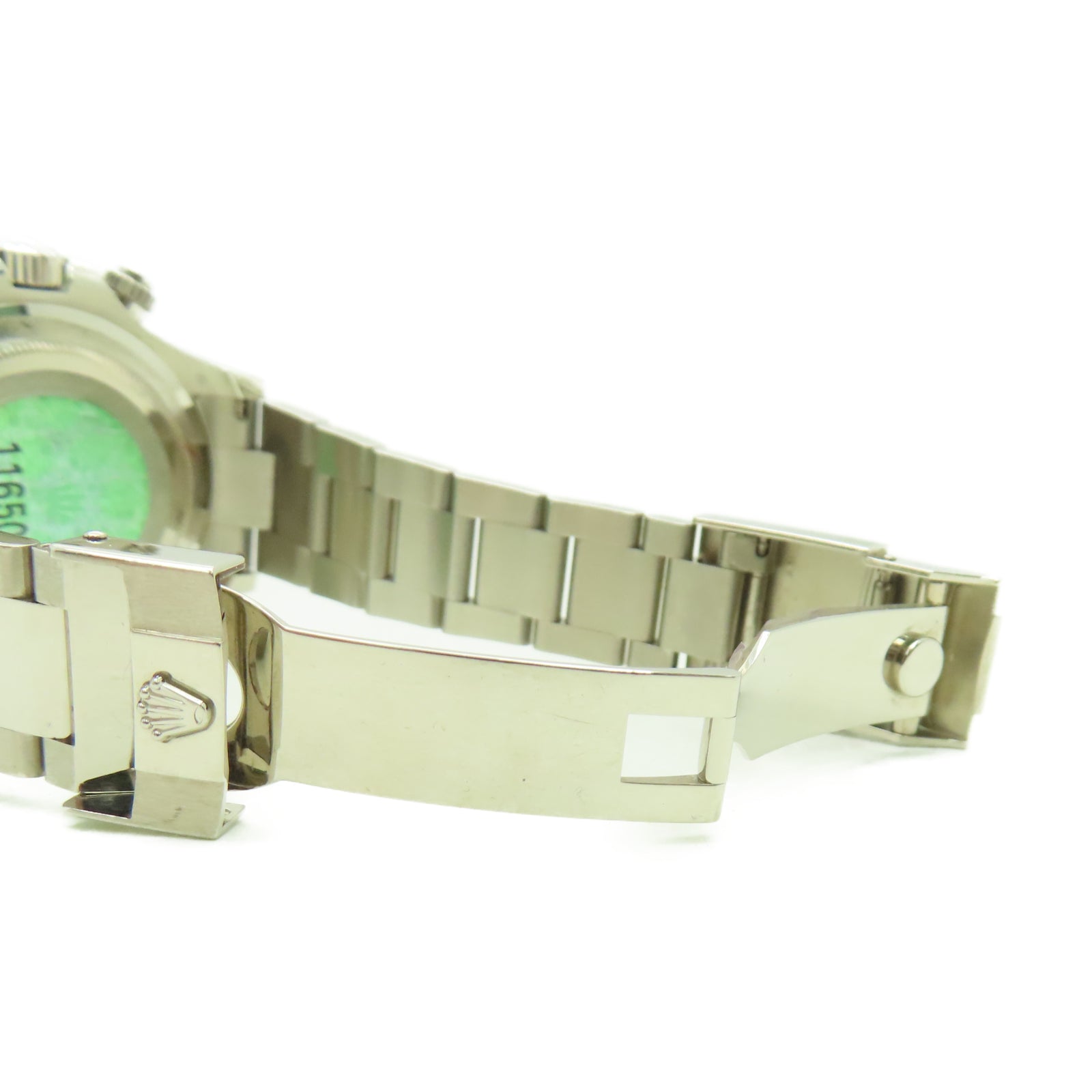 ROLEX 【激減優惠】Daytona 18K白金手錶自動機芯黑色