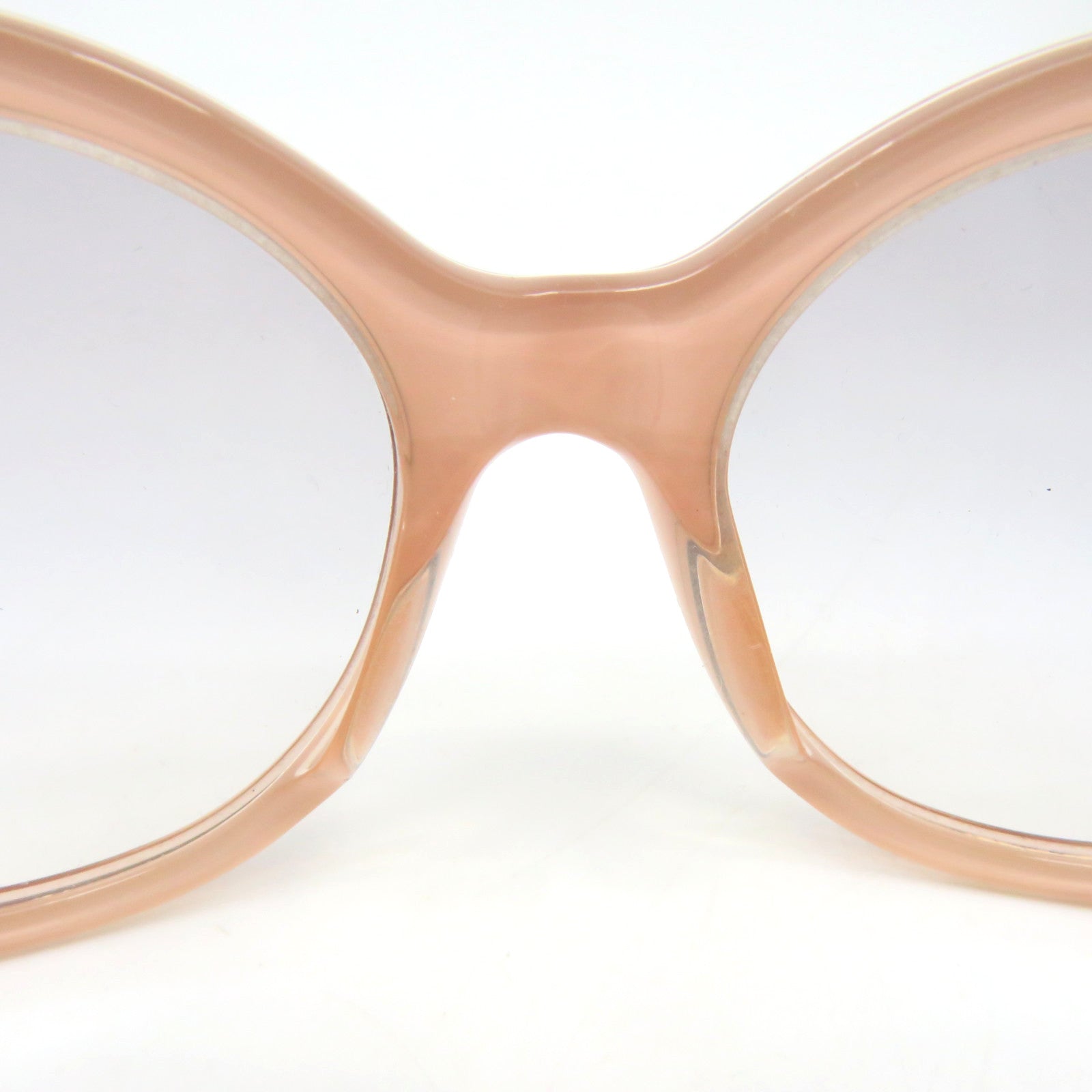 CHANEL PVCSunglasses sun eye nude color