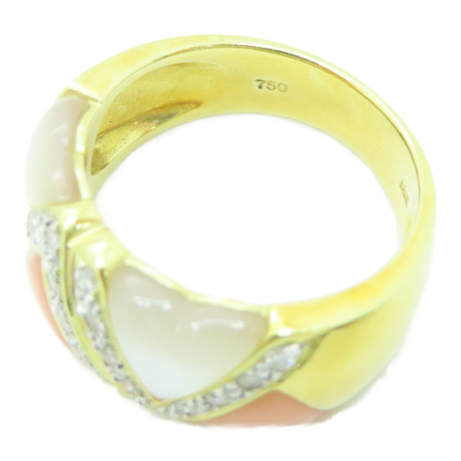 JEWELRY 【激减优惠】18K黄金Ring钻石戒指US#6