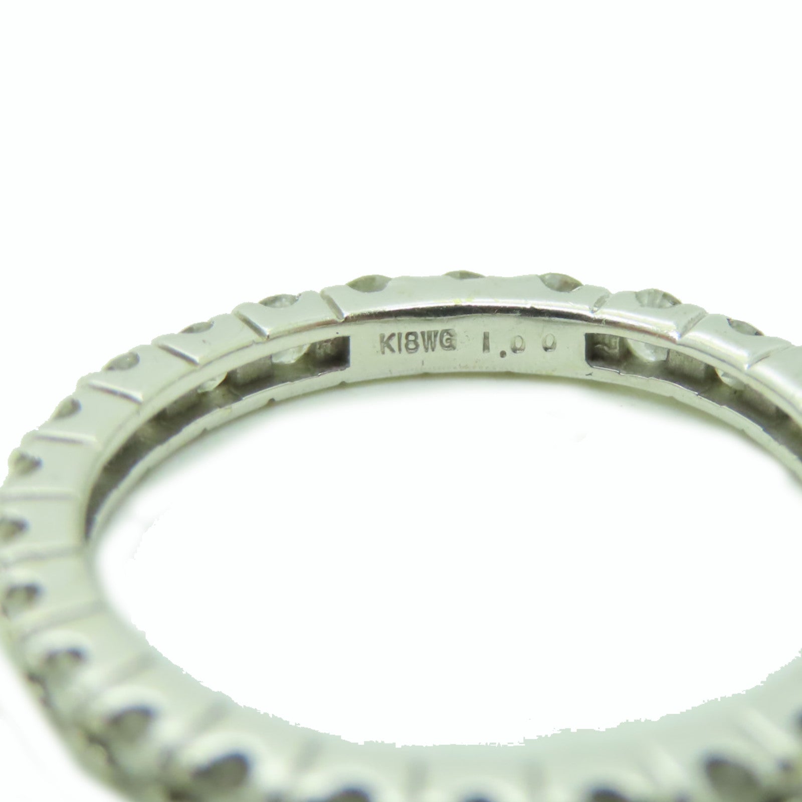 JEWELRY 【激減優惠】18K白金Diamond Ring 1.00ct鑽石戒指US#5.75