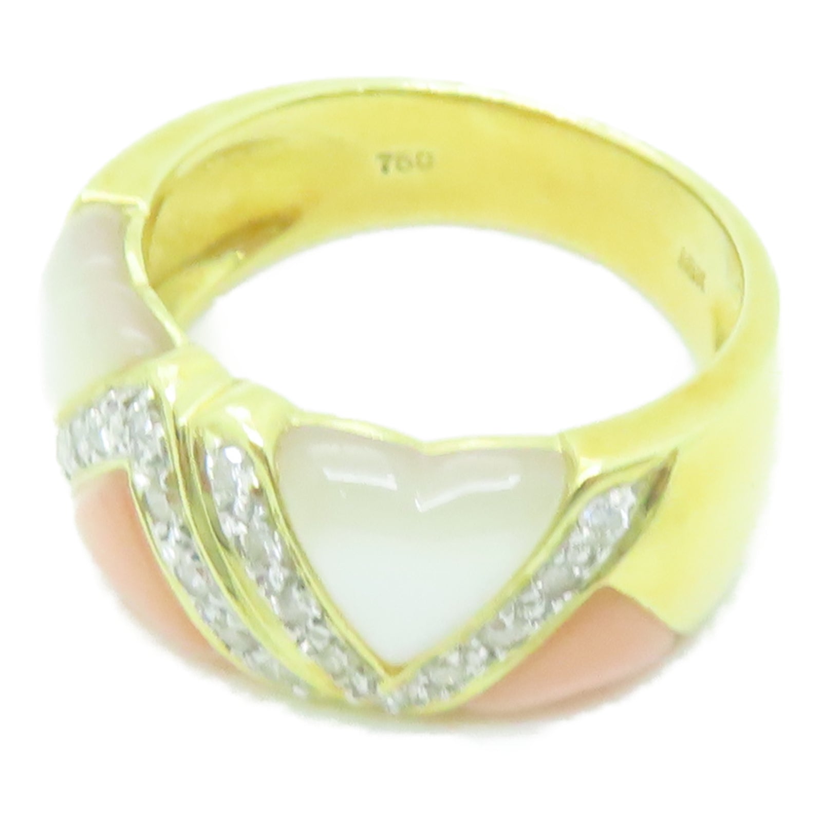 JEWELRY 【激减优惠】18K黄金Ring钻石戒指US#6