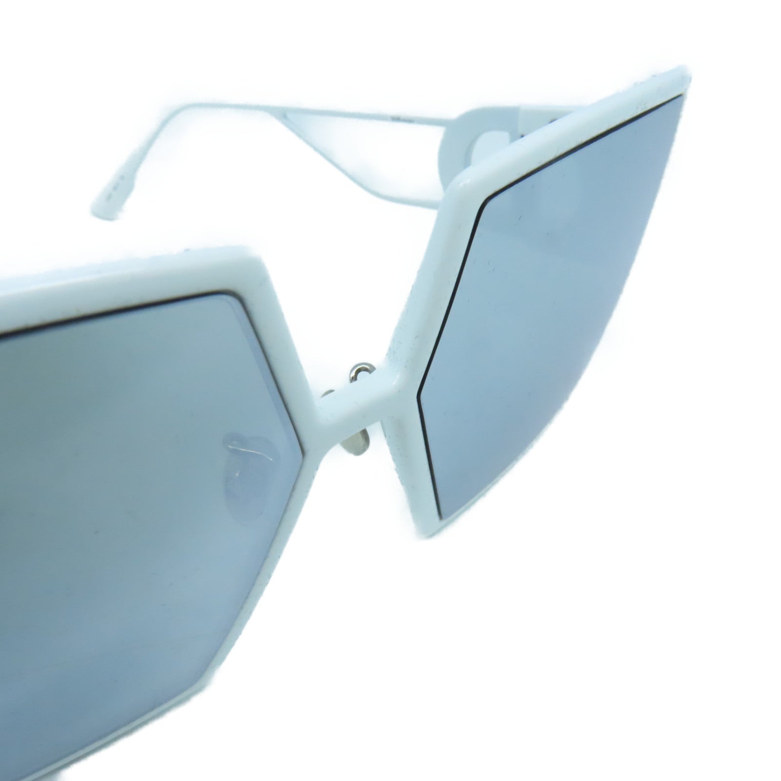 Dior 【激減優惠】金屬/PVC Sunglasses太陽眼鏡黑色/白色