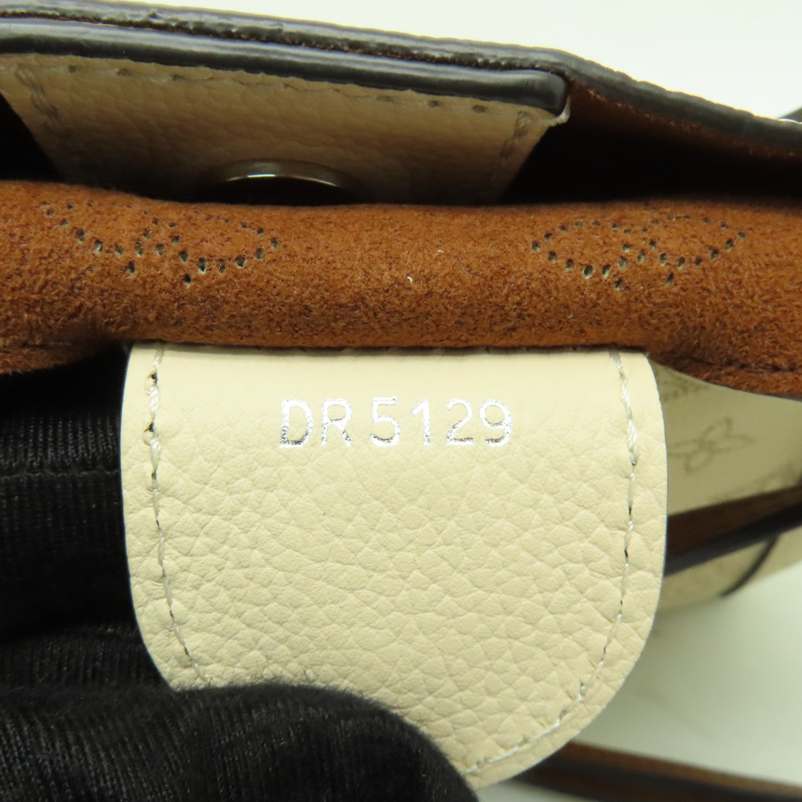 LOUIS VUITTON Mahina Hina PM銀扣手挽肩背兩用袋白色