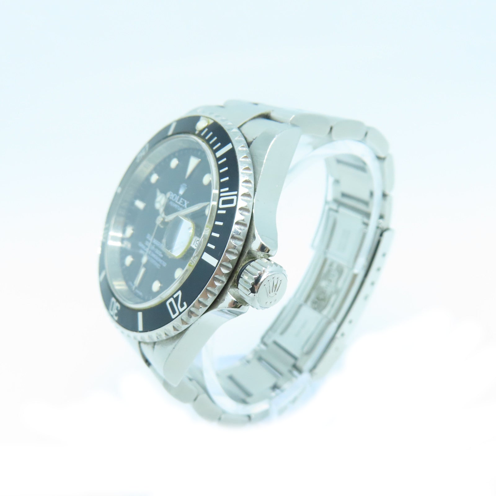 ROLEX Submarinar Date 40mm Stainless Steel Watch Automatic Movement Black/Silver