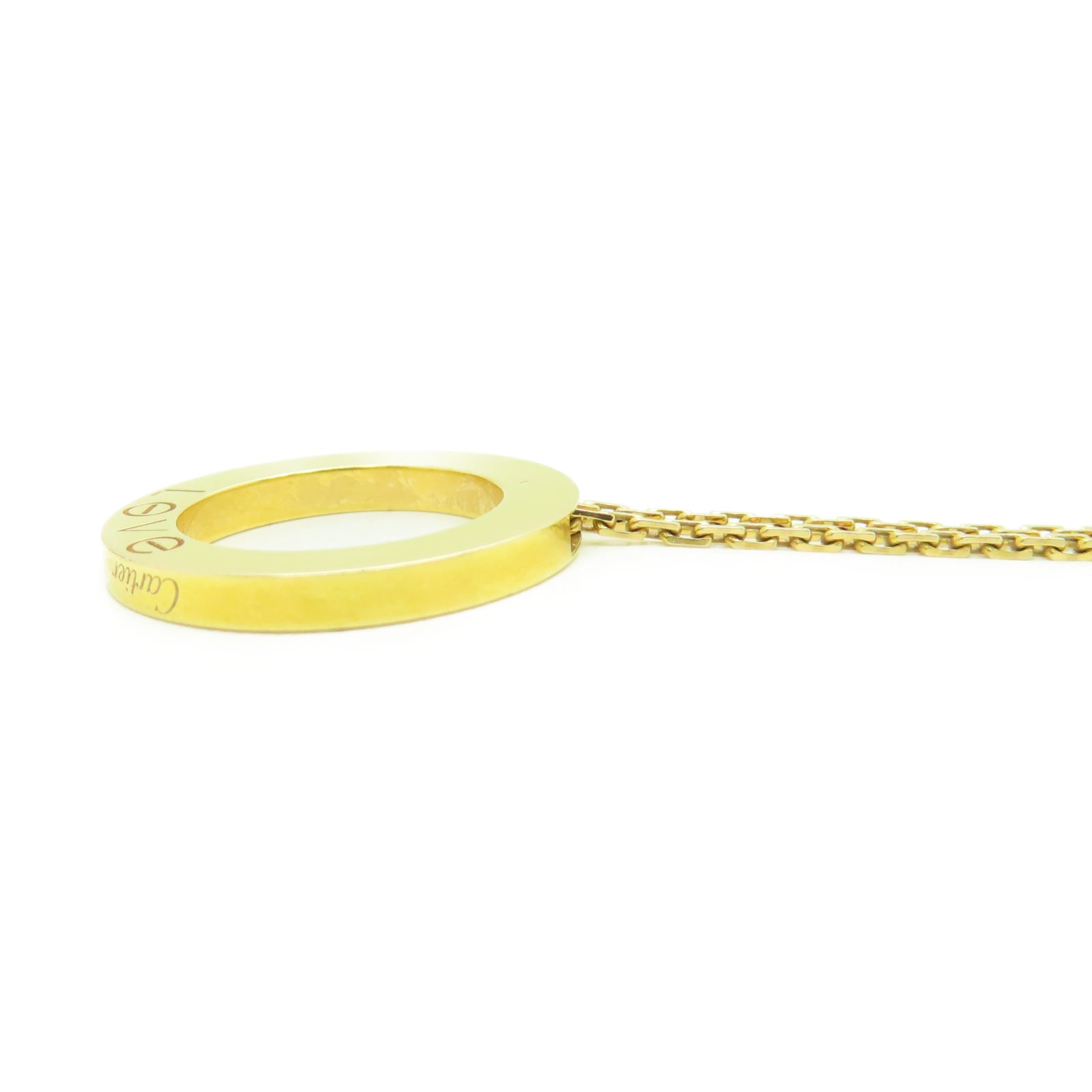 CARTIER 18K黃金Love Necklace項鍊