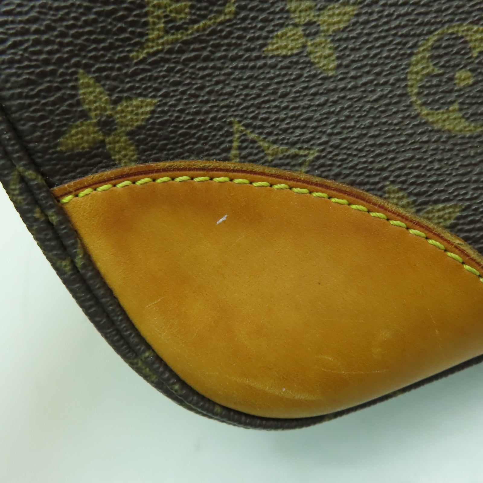 LOUIS VUITTON Monogram Boulogne金扣肩背袋啡色
