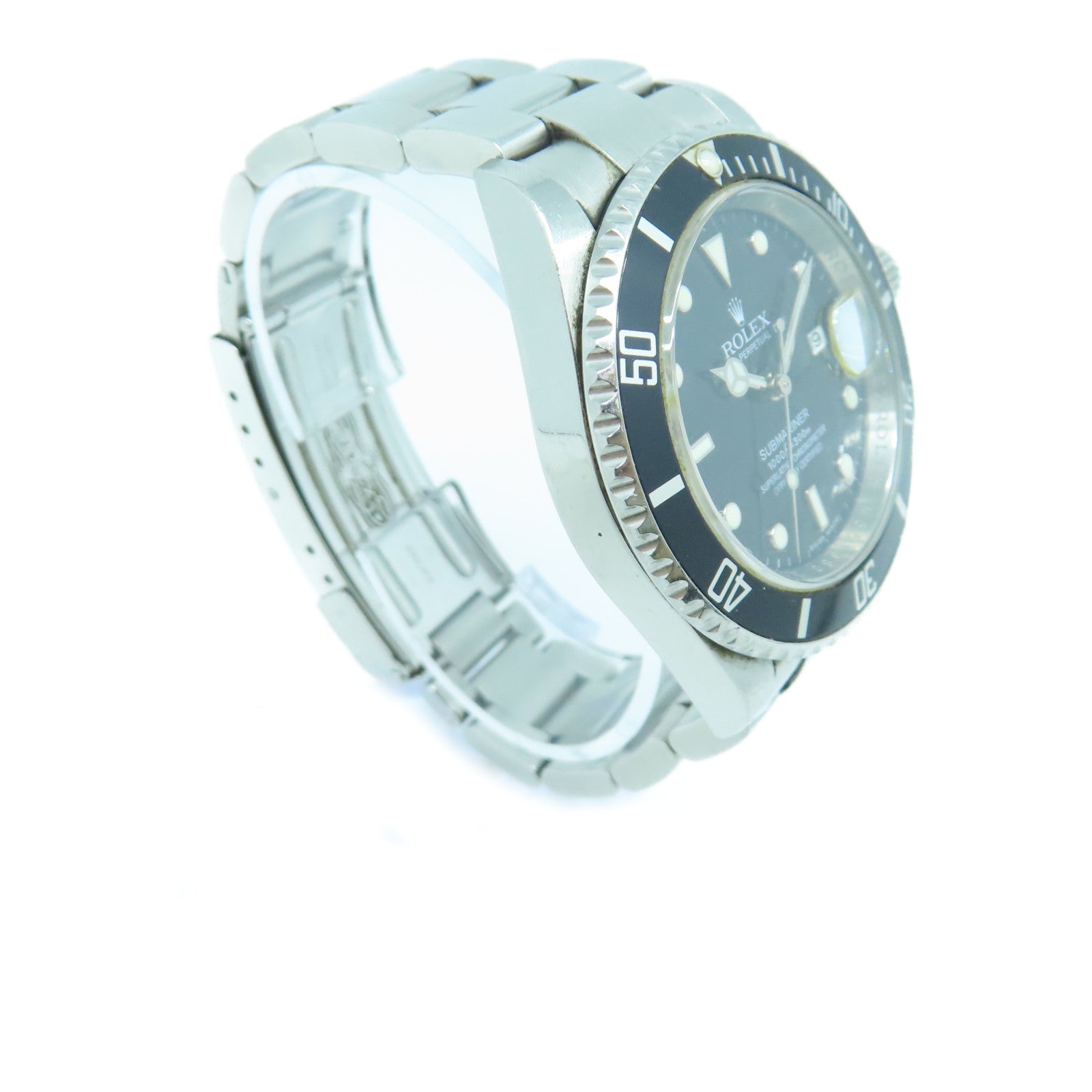 ROLEX Submarinar Date 40mm Stainless Steel Watch Automatic Movement Black/Silver