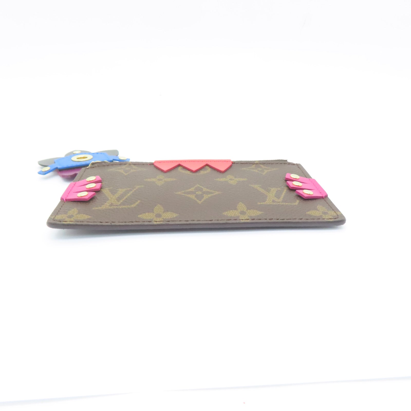 LOUIS VUITTON Monogram Totem Pochette Cles錢包啡色