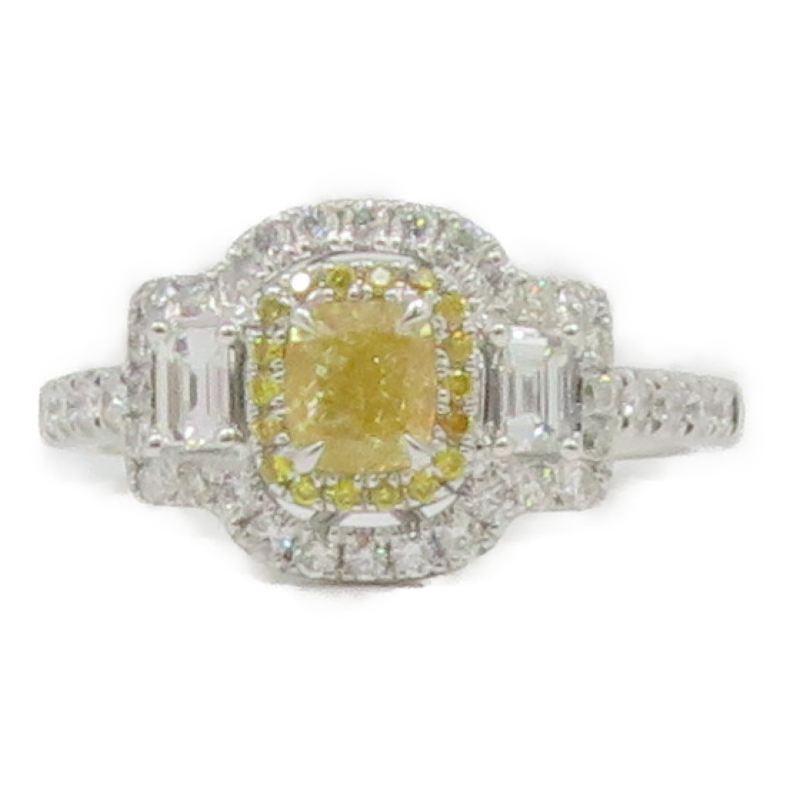 JEWELRY 【激減優惠】18K白金Diamond Ring 0.50ct/0.584ct鑽石戒指US#5.5