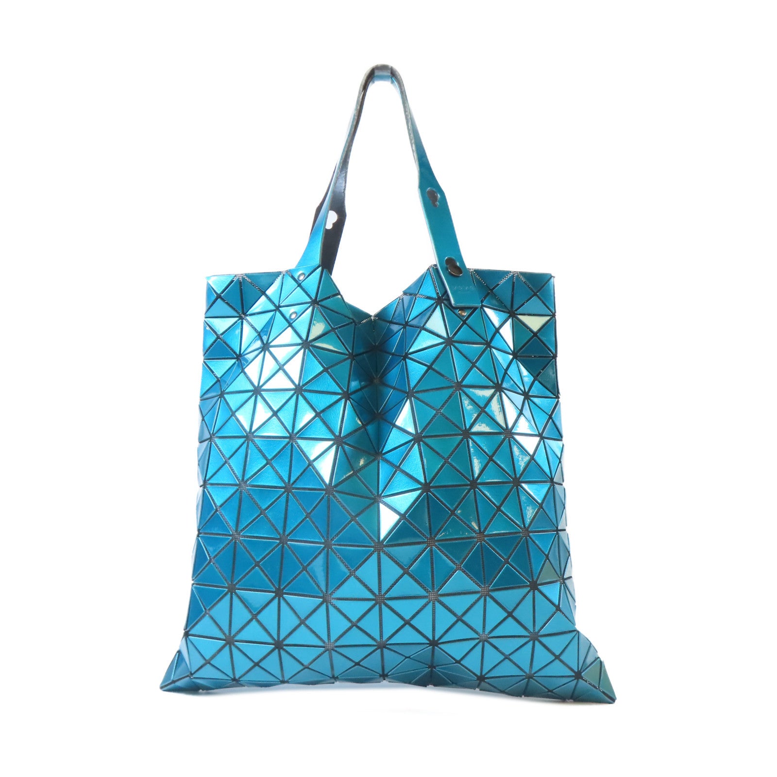 ISSEY MIYAKE PVC Tote Bag黑扣手挽袋藍色
