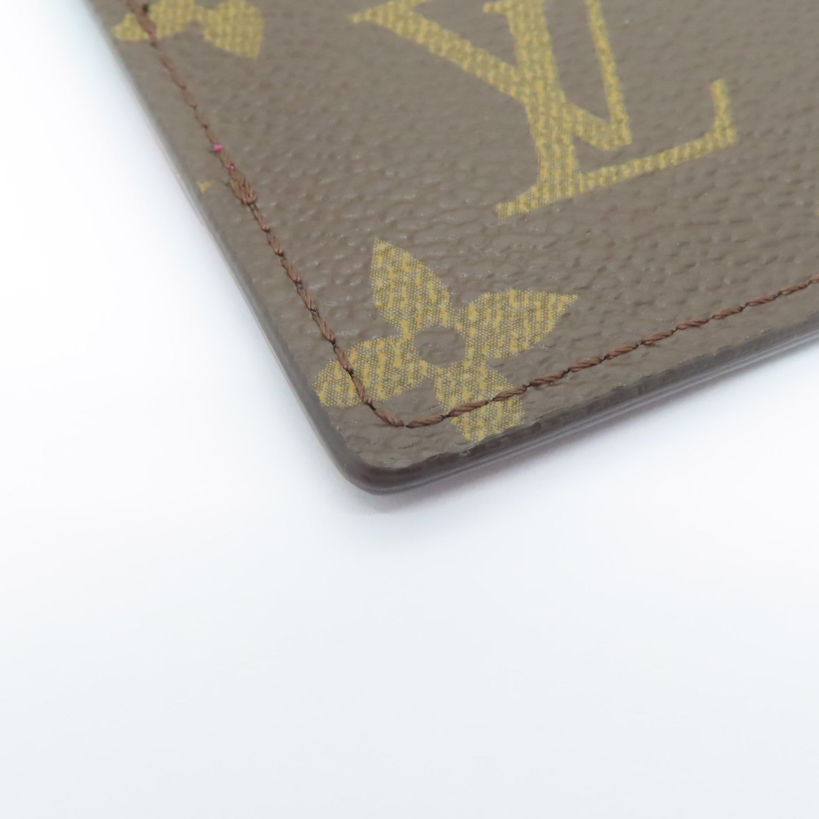 LOUIS VUITTON Monogram Totem Pochette Cles錢包啡色